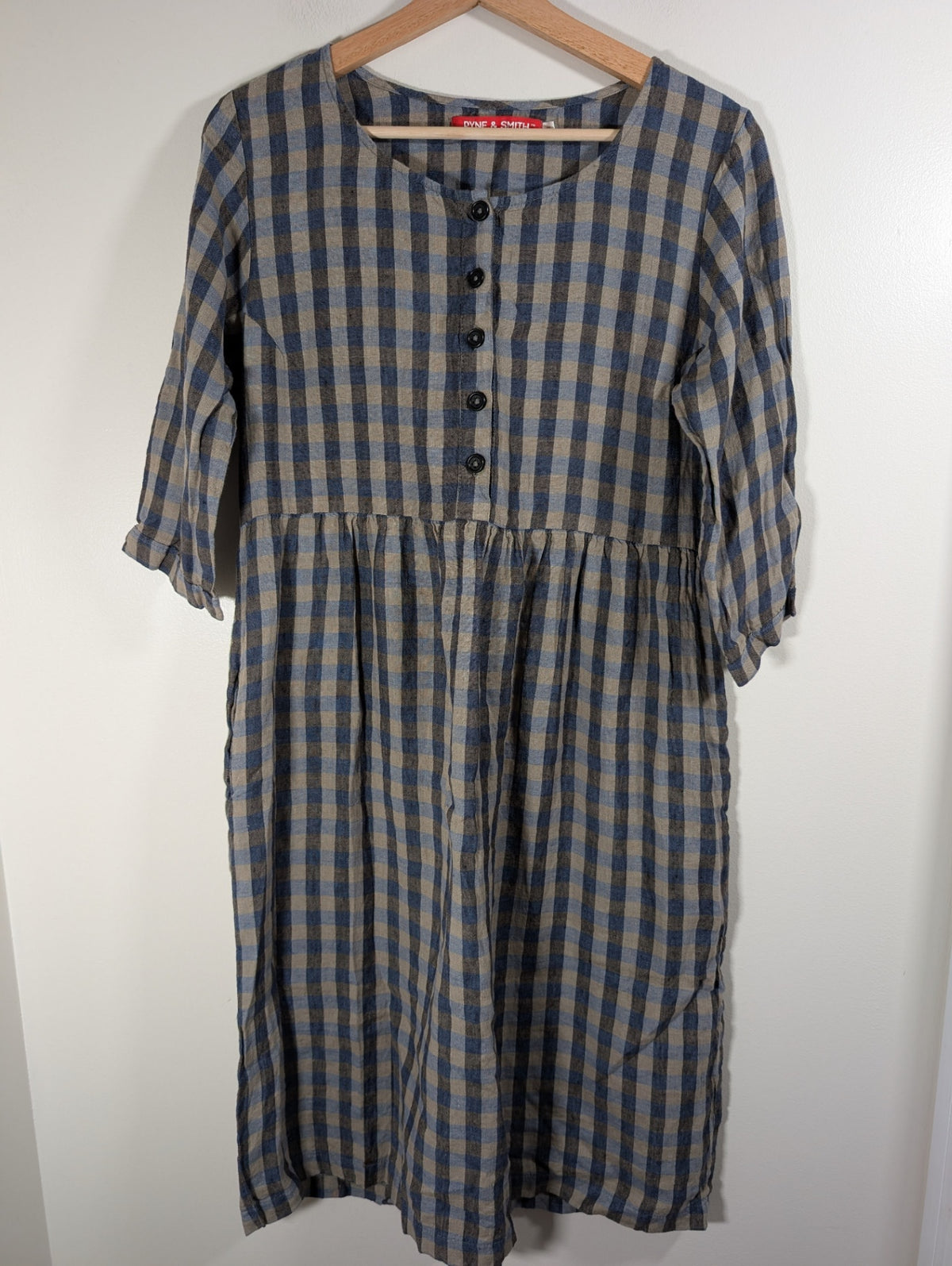 Pyne & Smith european flax linen dress - Medium