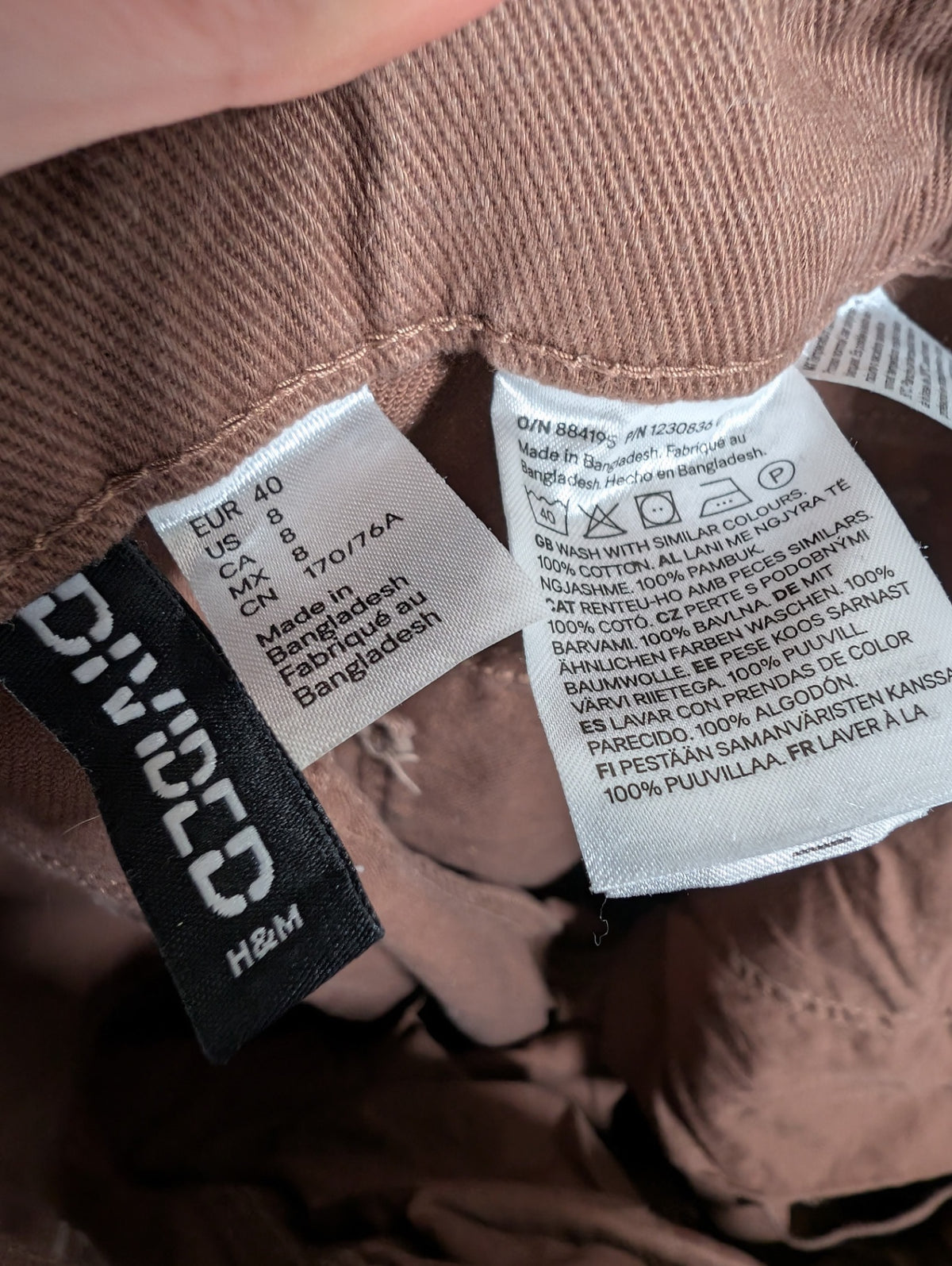 H&M brown cargo pants - SZ 8