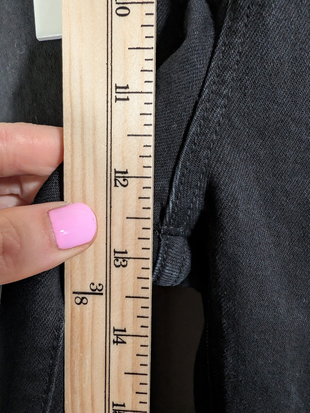 Rollas high rise wide leg black jeans - SZ 29