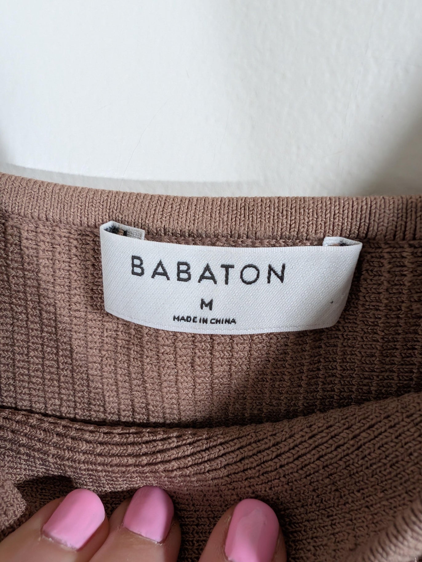 Babaton ribbed crop tank - Medium