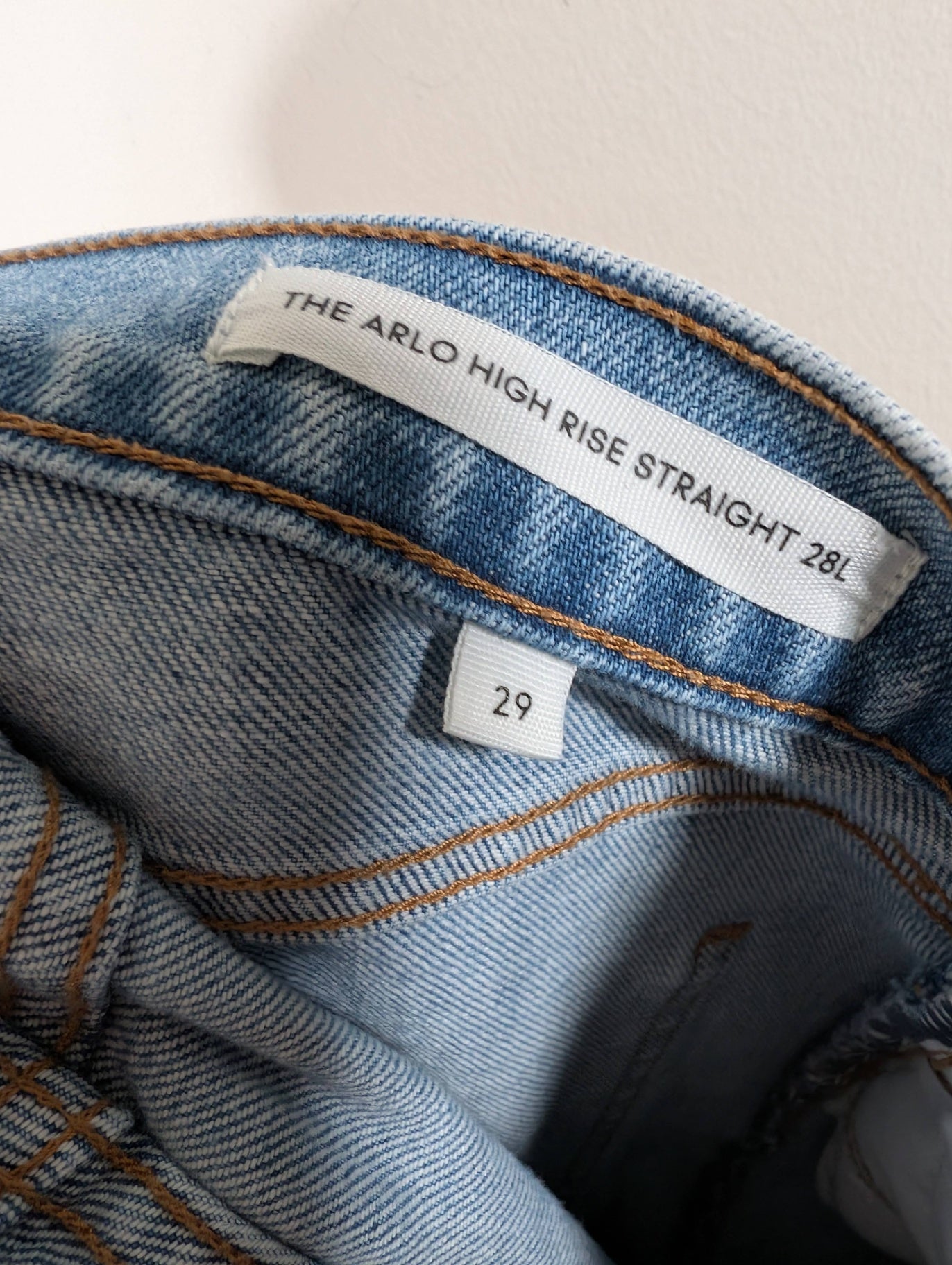 Denim Forum the arlo high rise straight - SZ 29