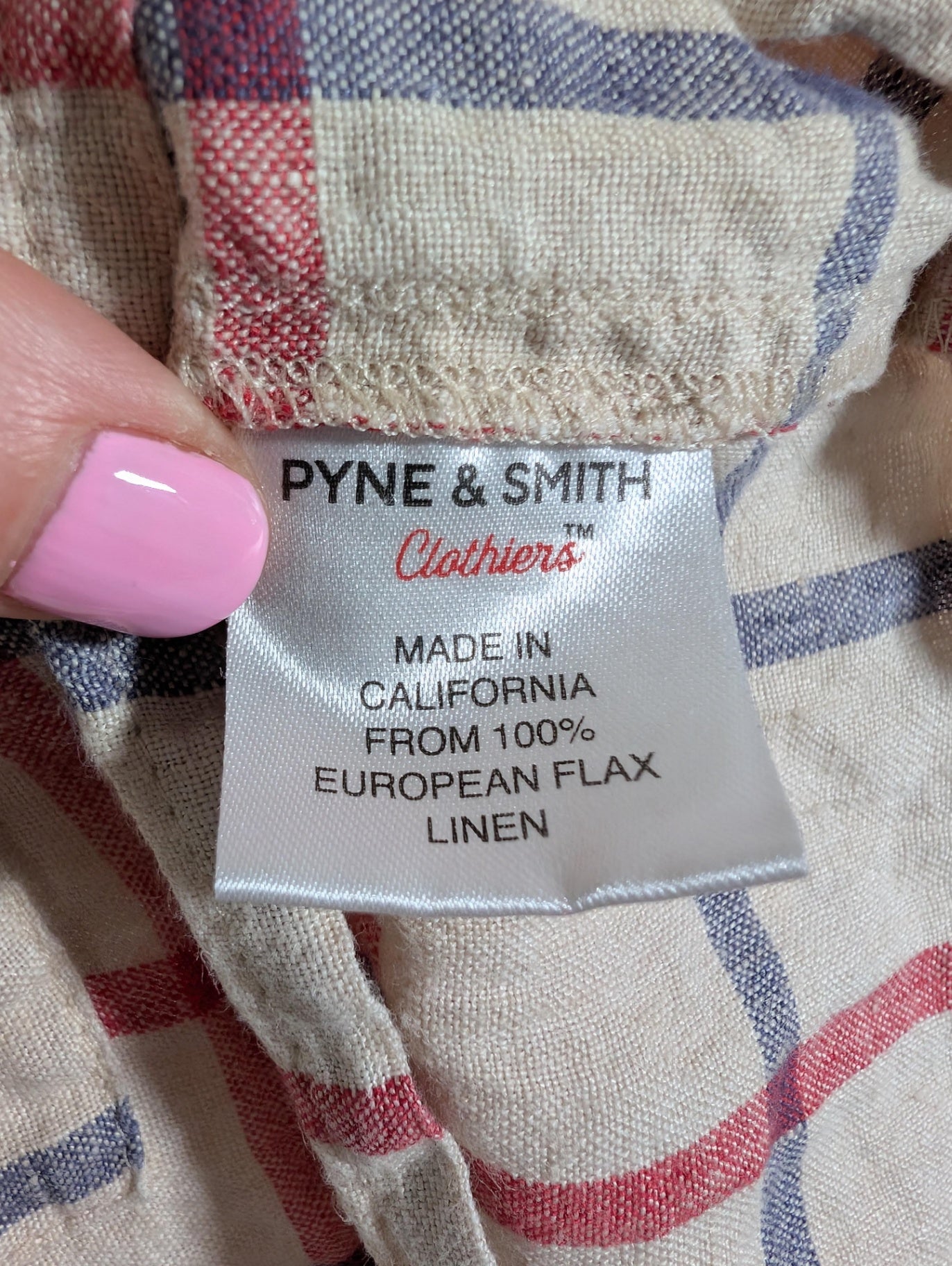 Pyne & Smith linen blouse - Medium