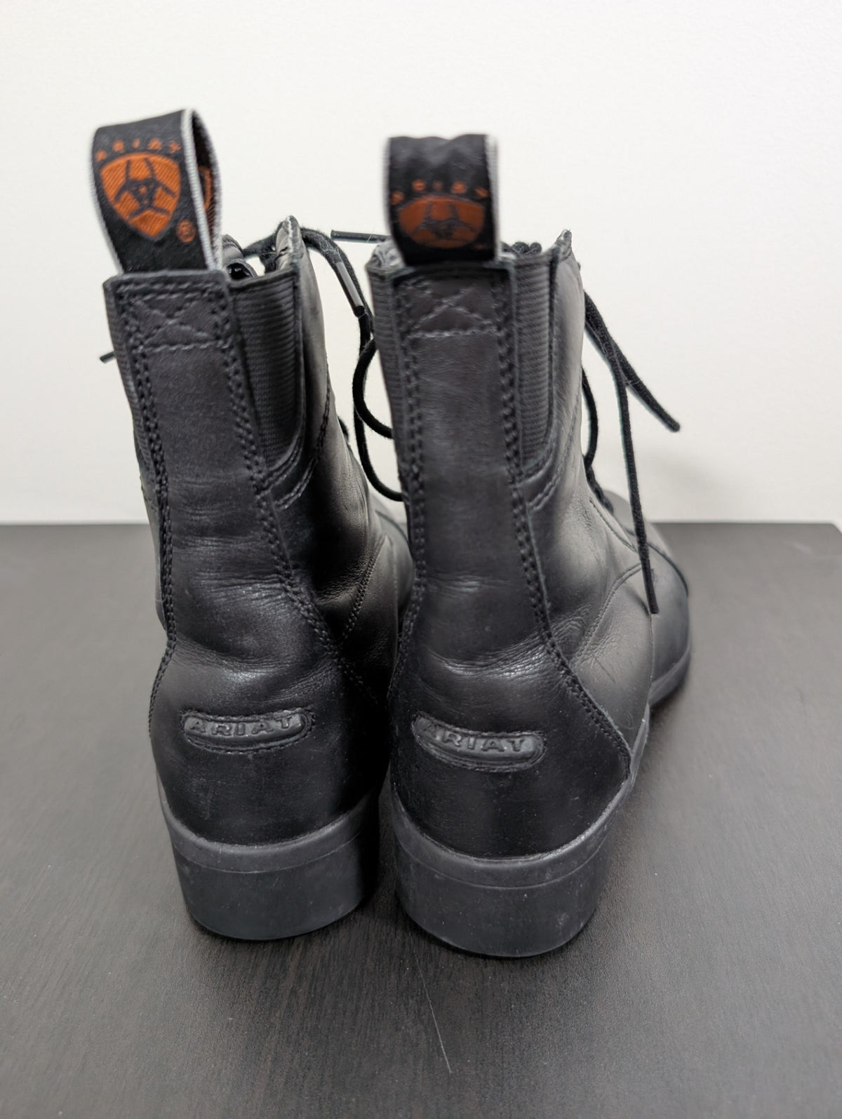Ariat black lace up boots - SZ 7