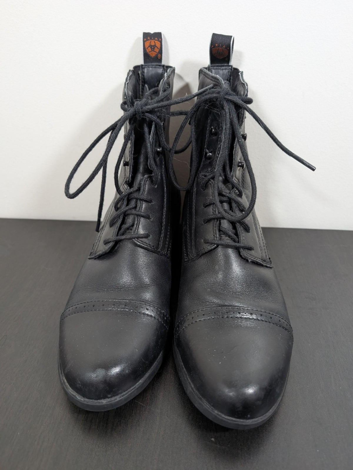 Ariat black lace up boots - SZ 7