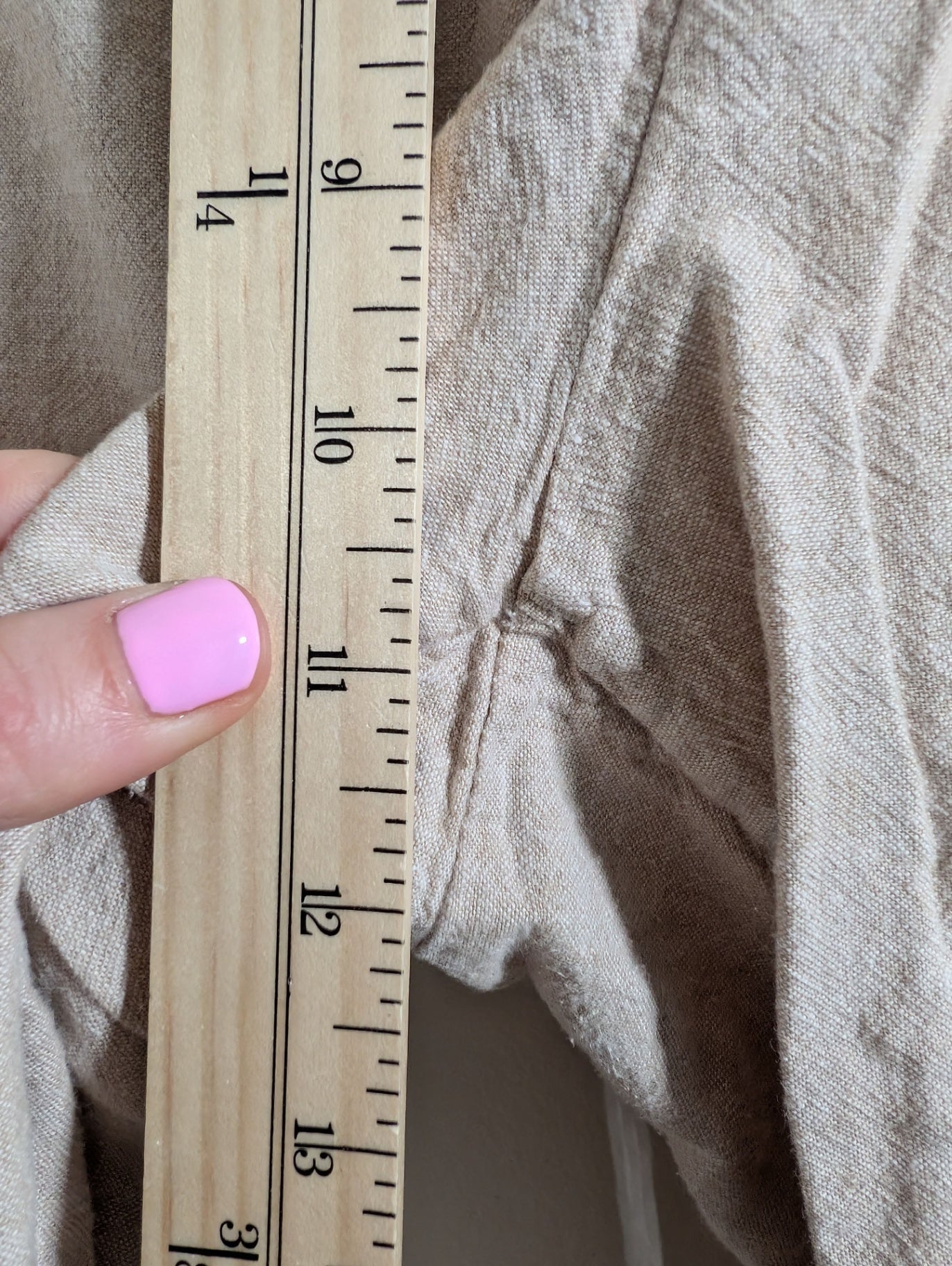 Uniqlo beige linen pants - Large