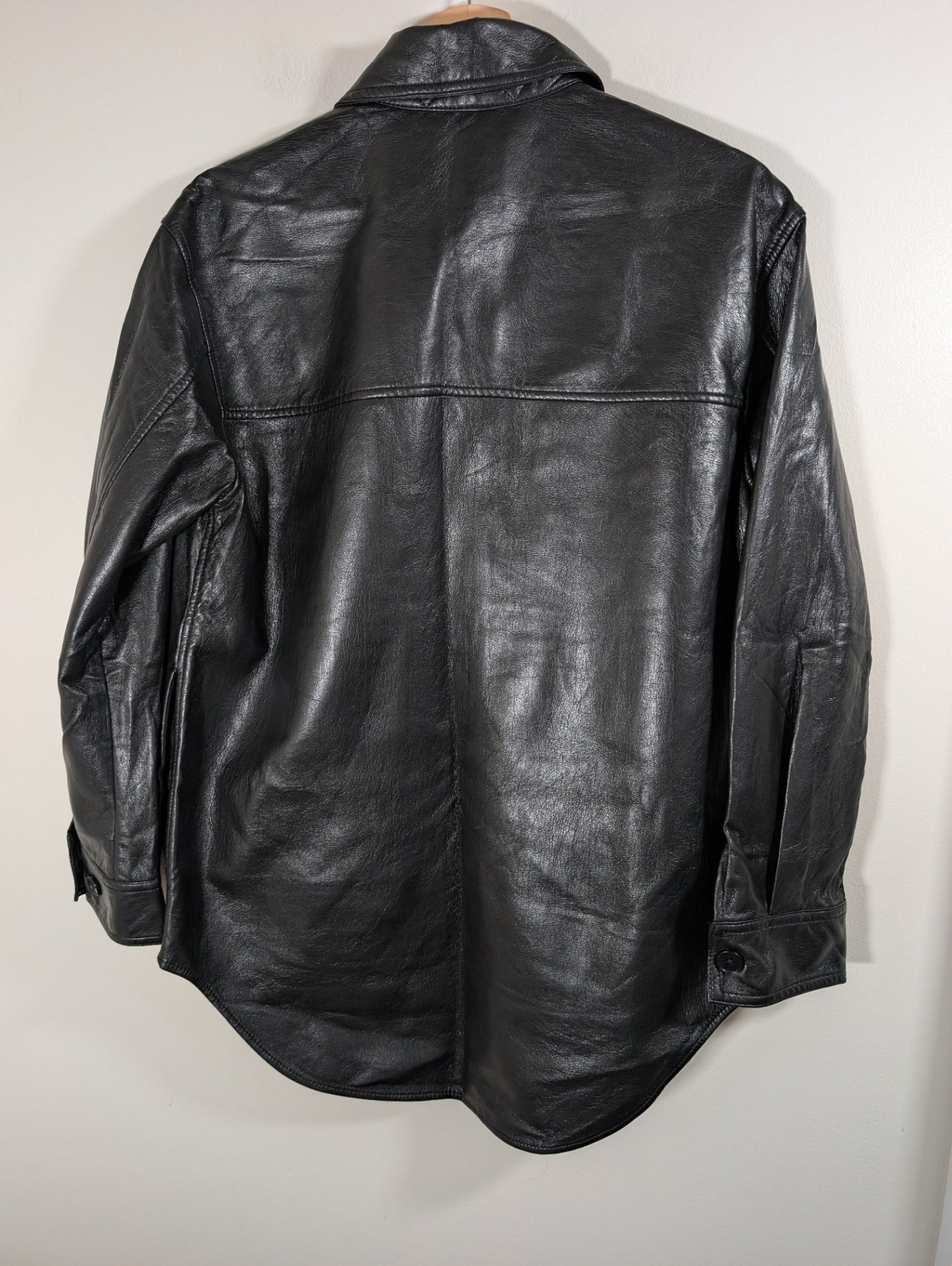 Wilfred pleather jacket - Small