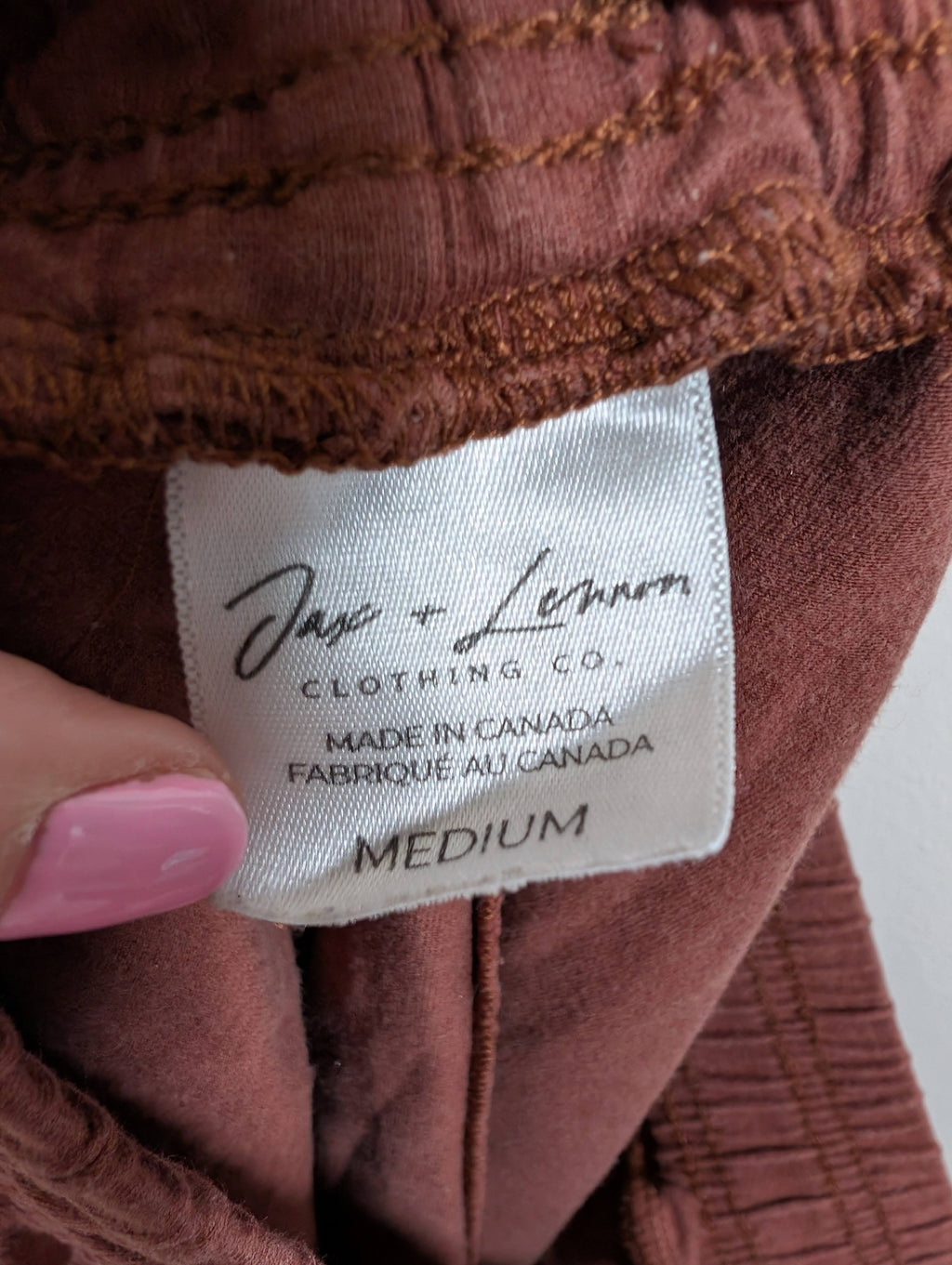 Jax + Lennon rust shorts - Medium
