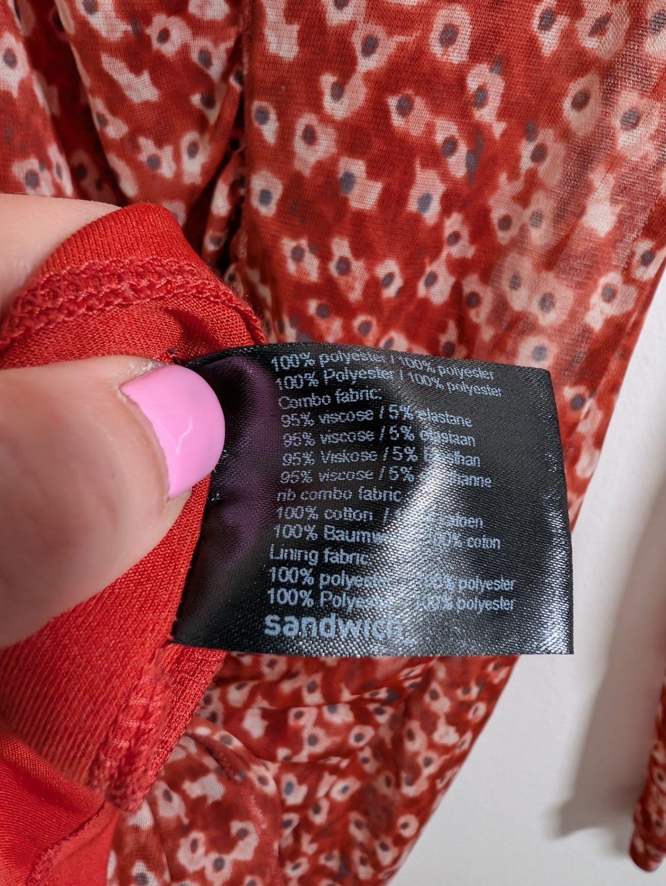 sandwich_ floral dress - Medium