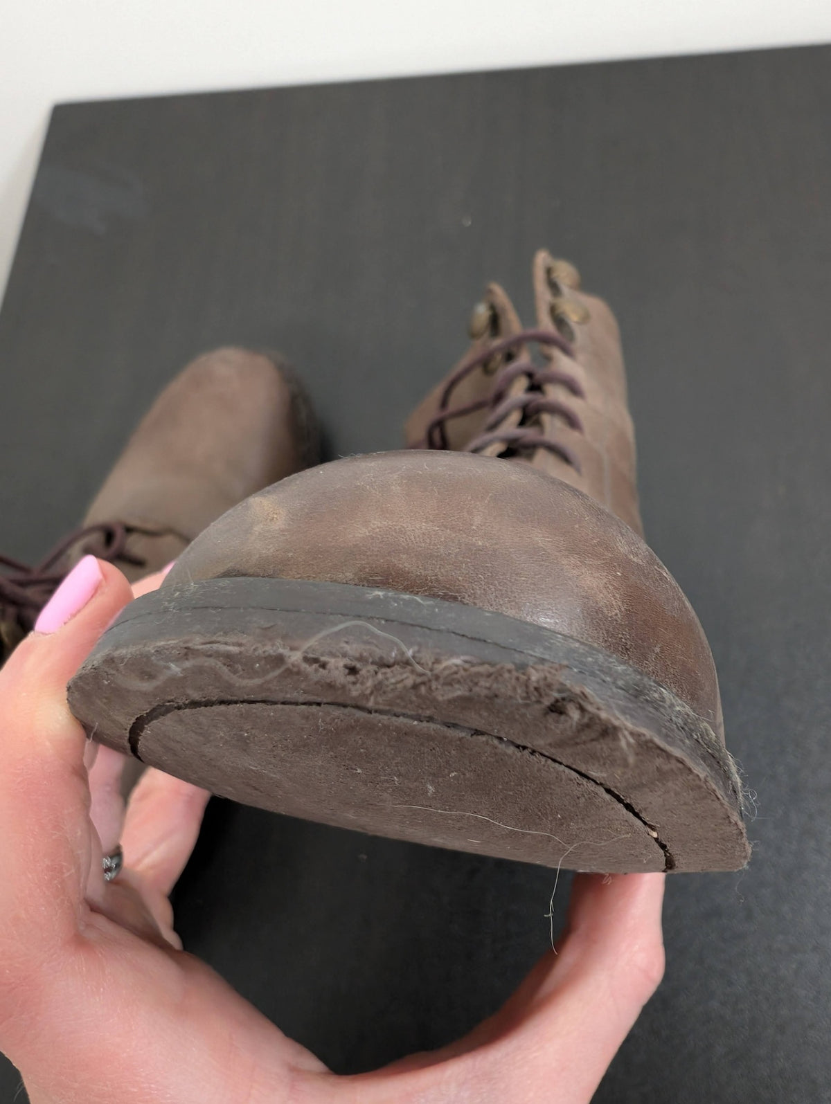 Unknown brand lace up boots - SZ 5