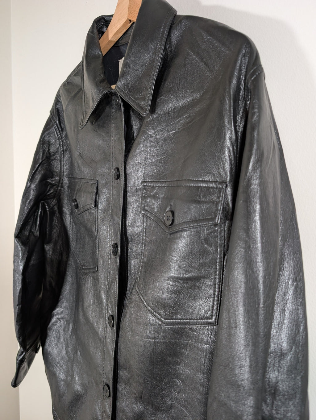 Wilfred pleather jacket - Small