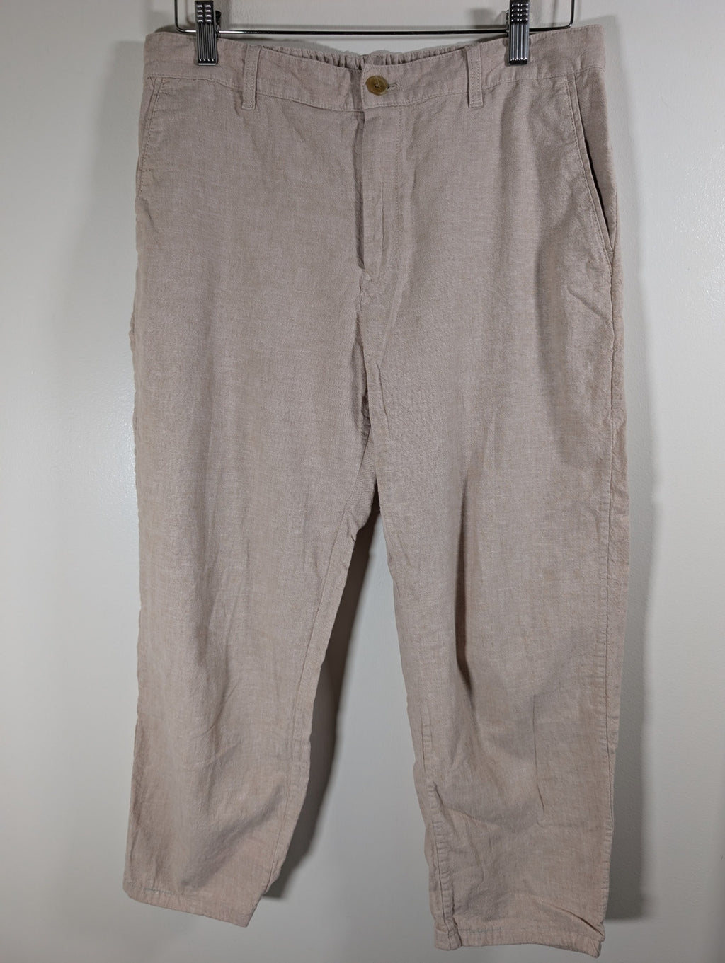 Uniqlo beige linen pants - Large