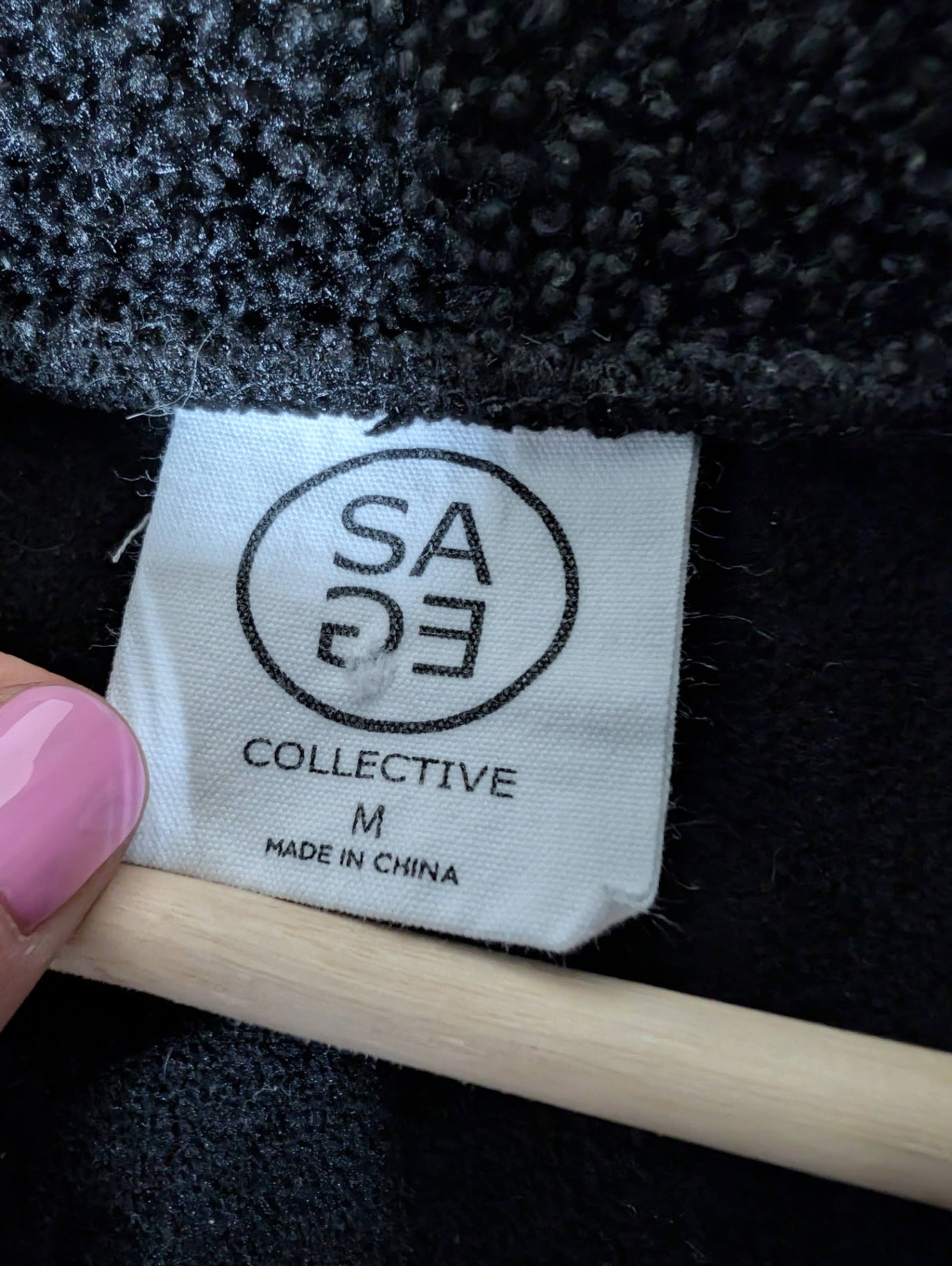 Sage Collective fleece pullover - Medium