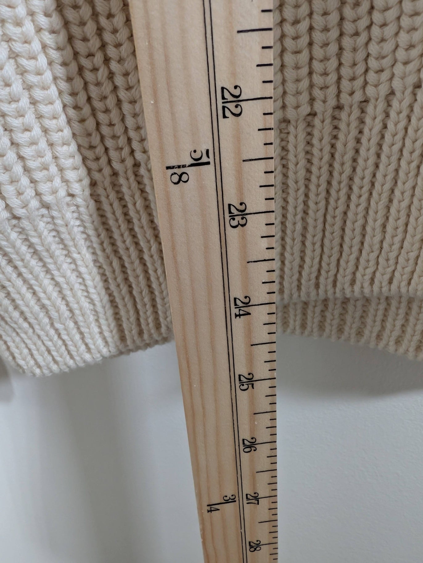 Tradlands beige shelter cardigan - Small