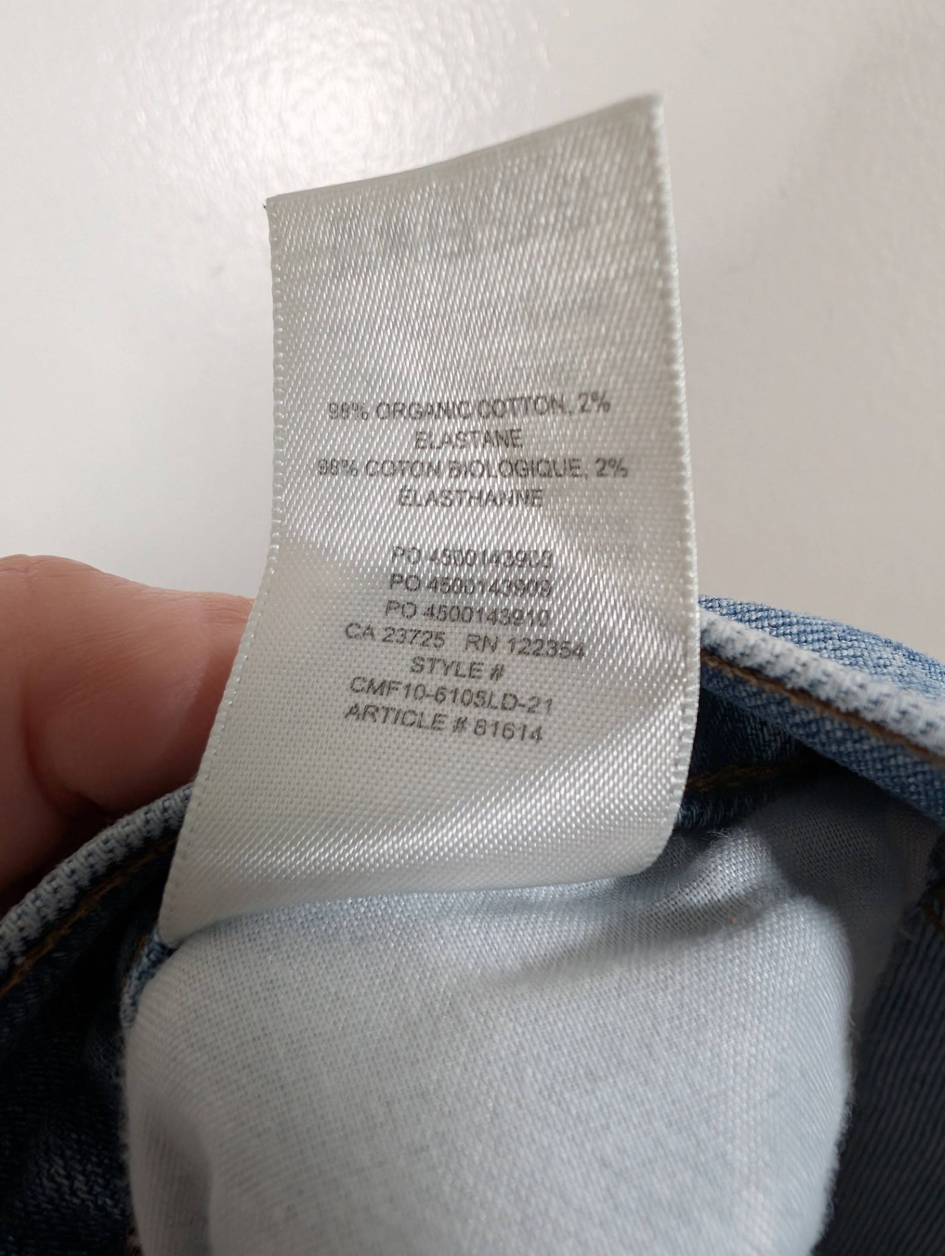 Denim Forum the arlo high rise straight - SZ 29