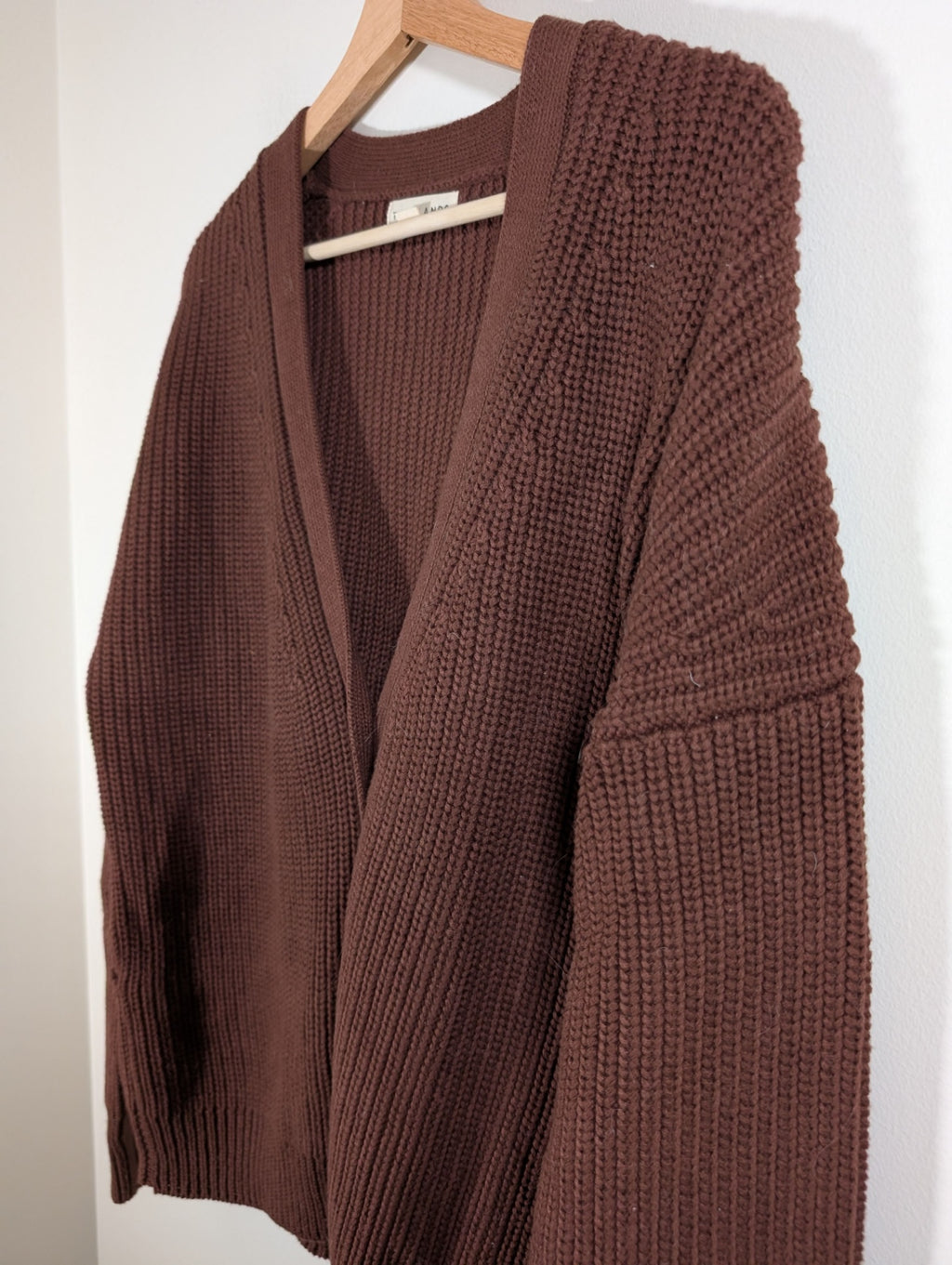 Tradlands brown shelter cardigan - Small