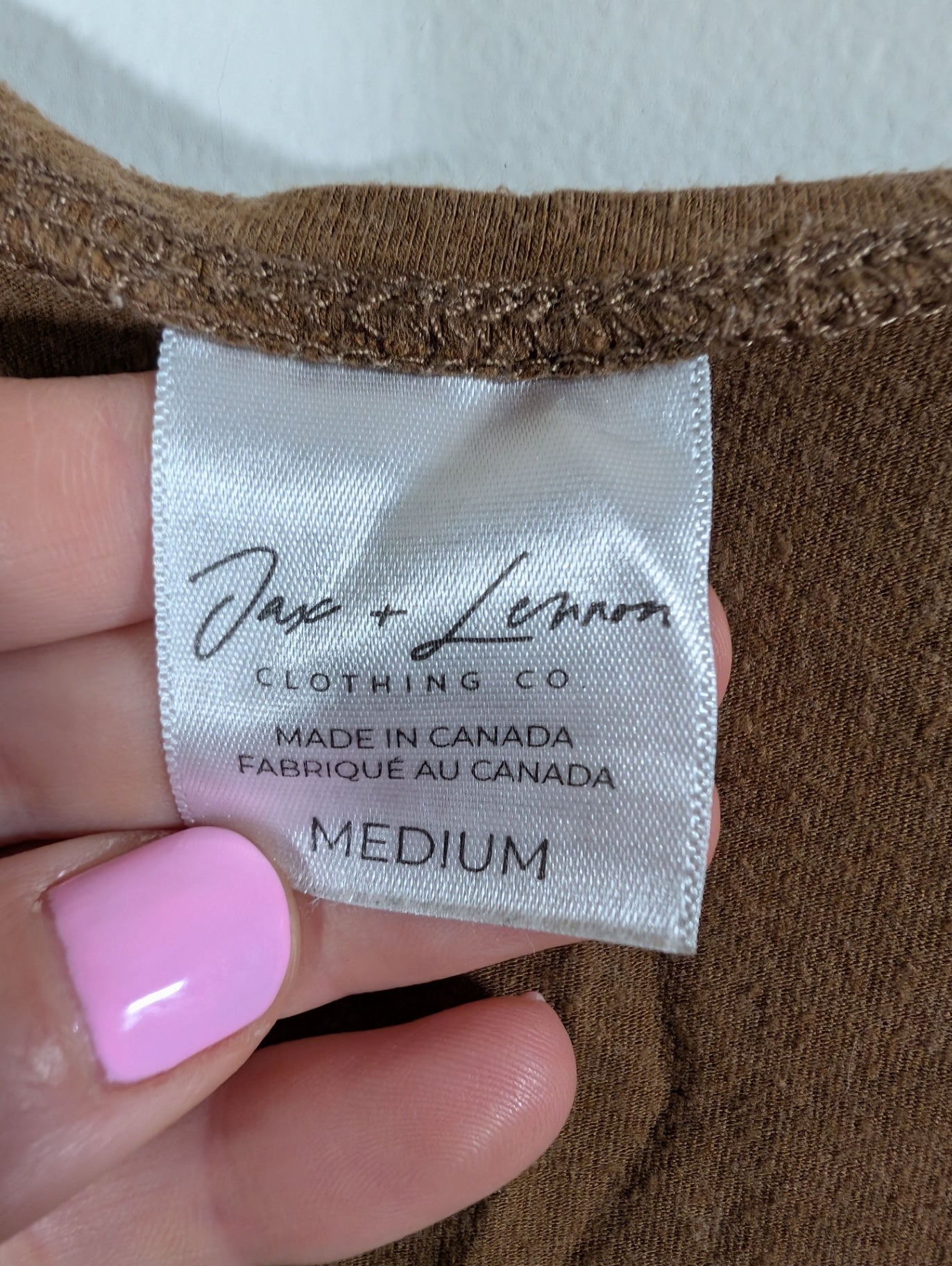 Jax + Lennon brown tank - Medium