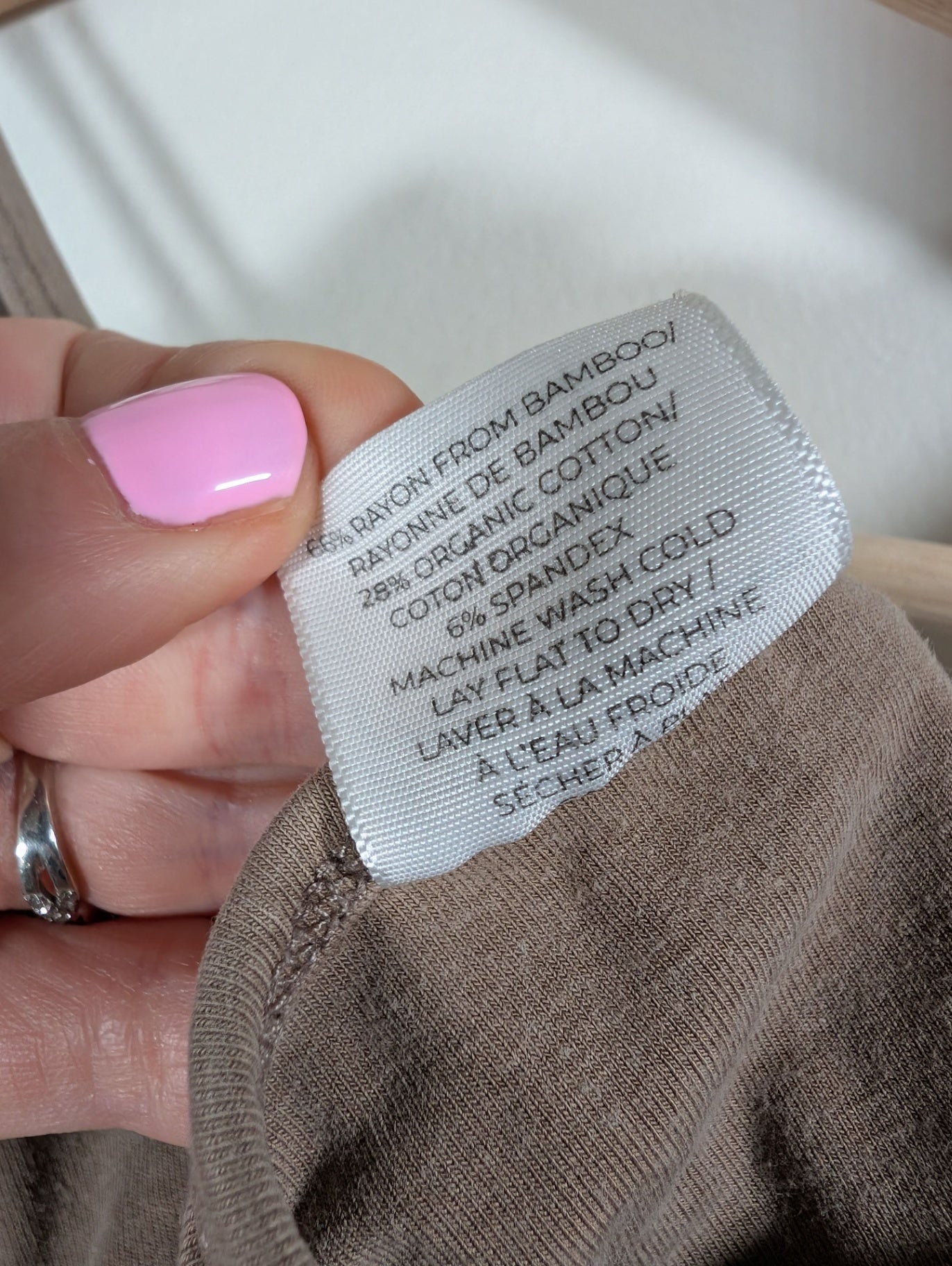 Jax + Lennon brown bra - Medium