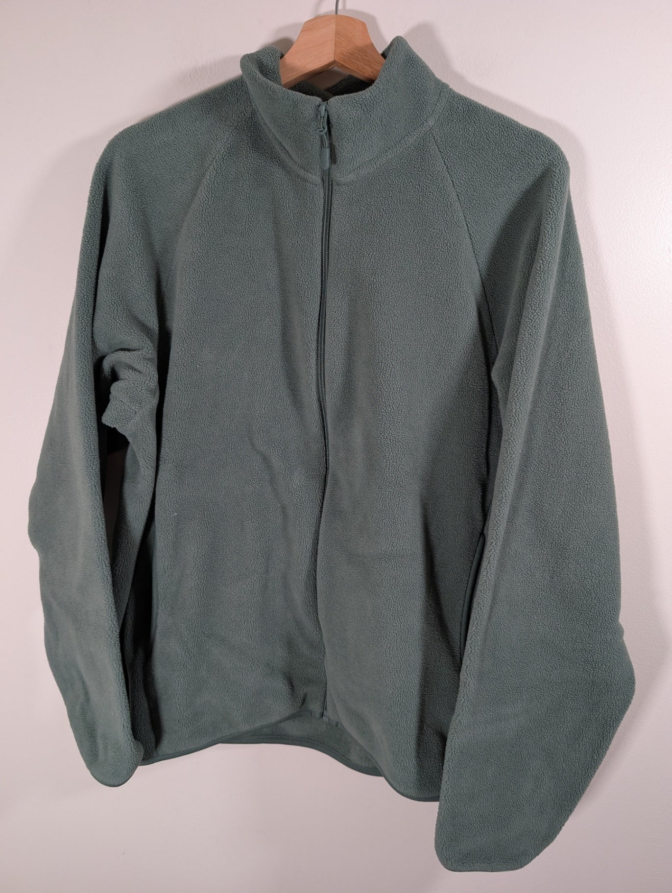 Uniqlo green fleece - Medium