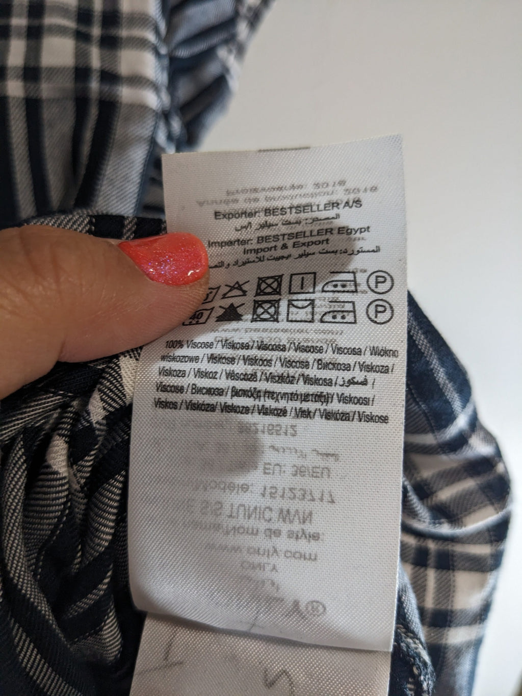 ONLY Plaid Dress - sz 36 (small)