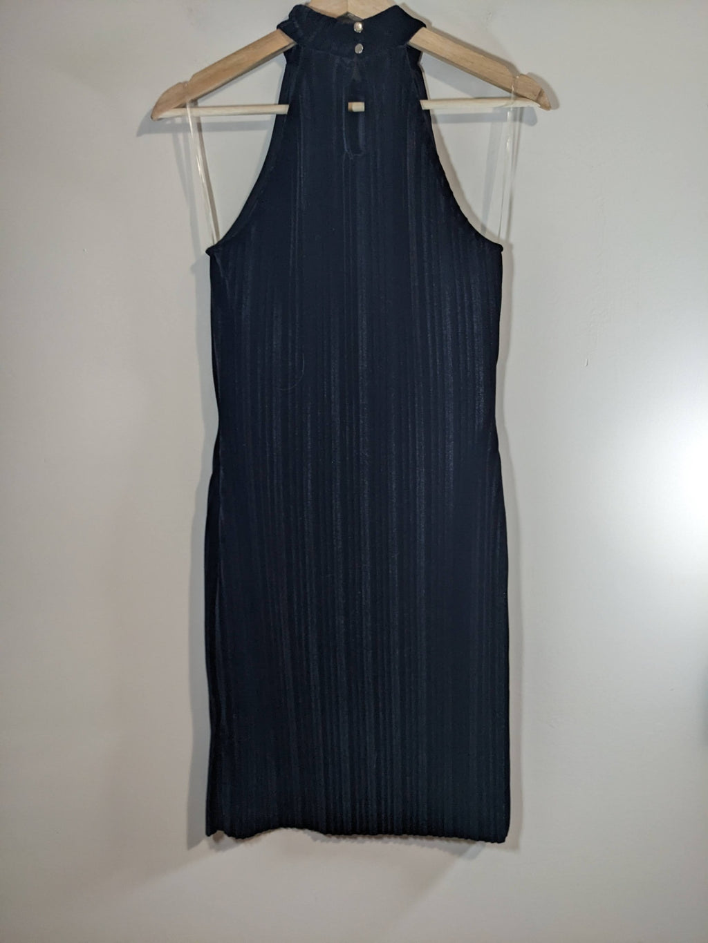 NWT Reitmans Black Velvet Dress - S