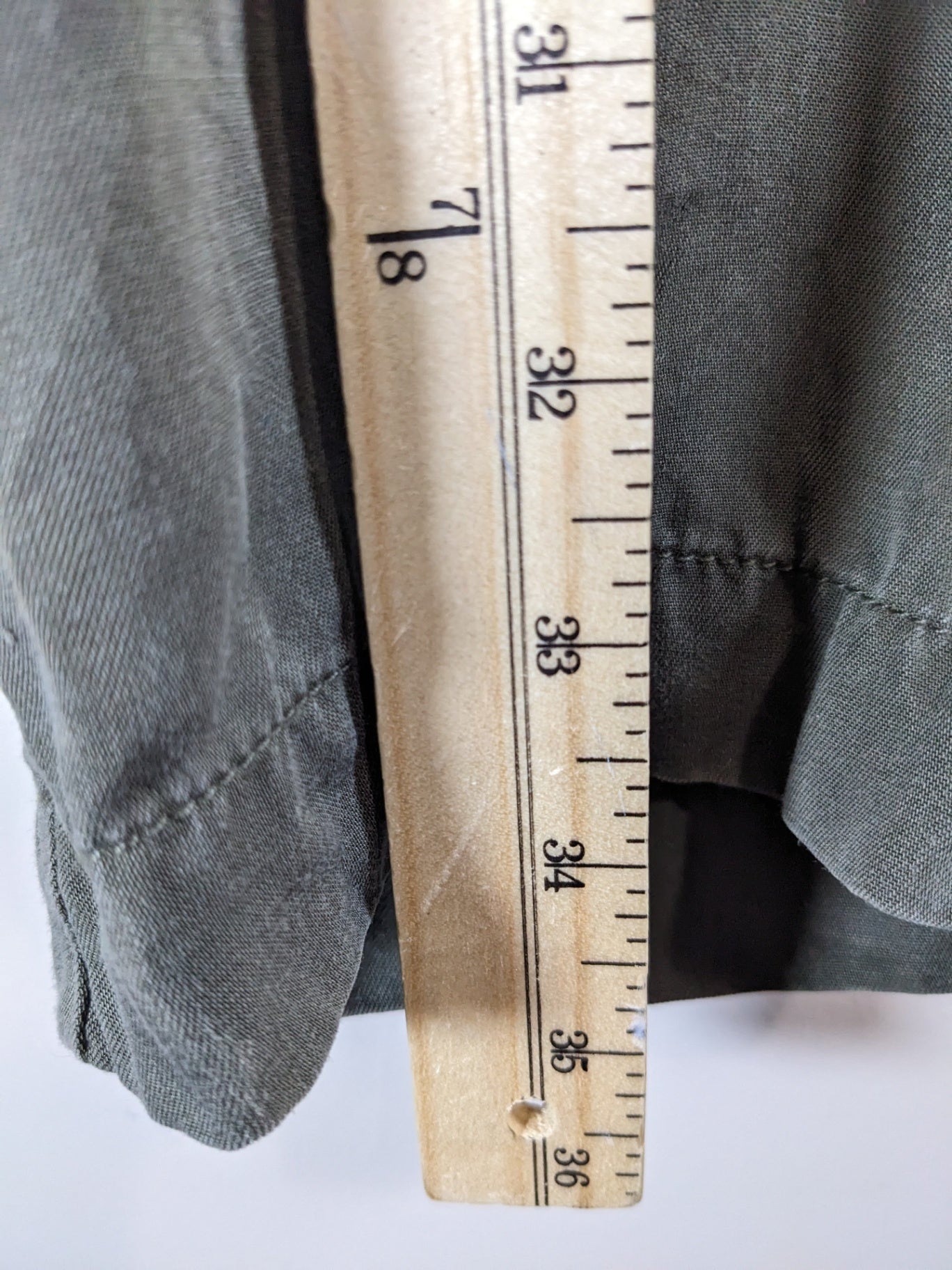 Reitmans Olive Tie Pants - sz 18