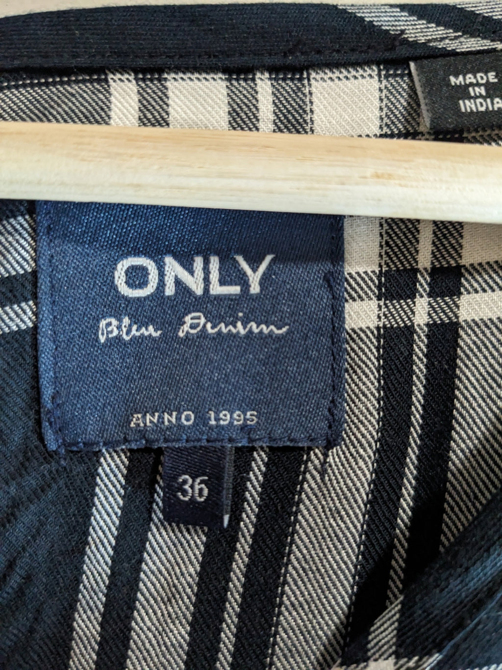 ONLY Plaid Dress - sz 36 (small)