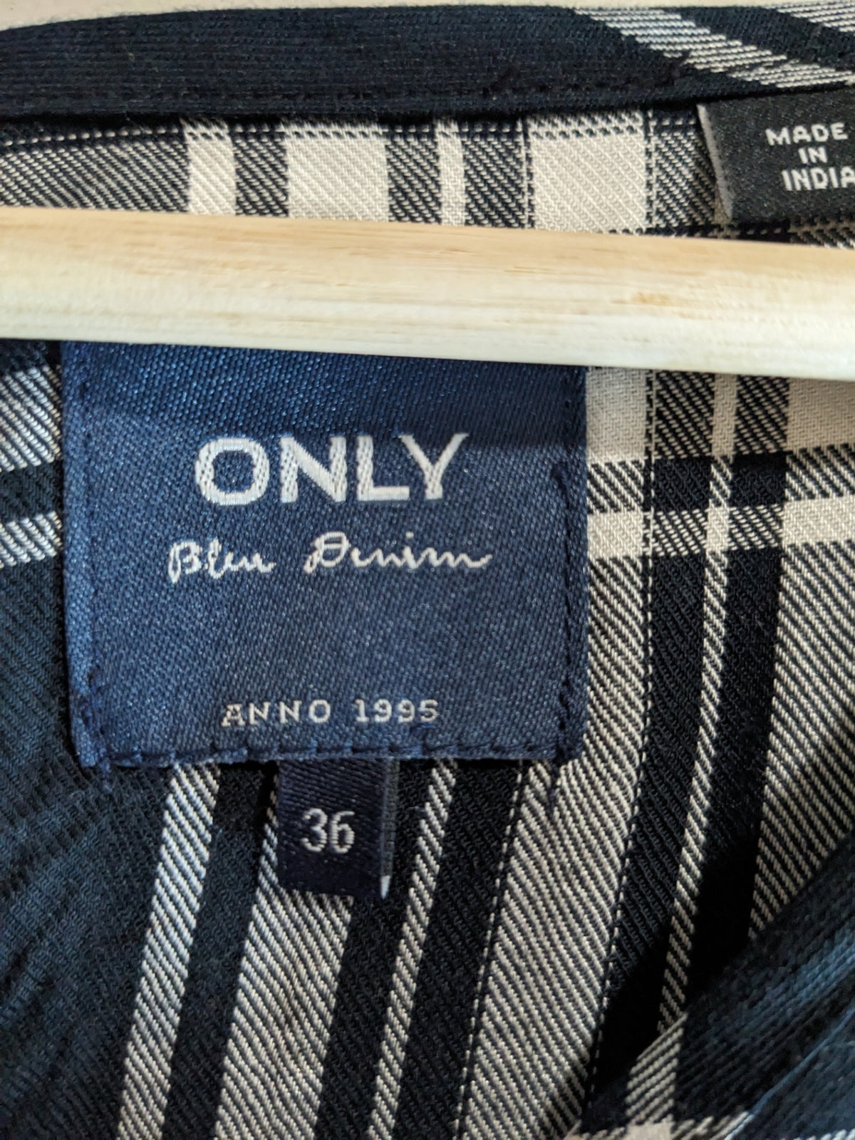 ONLY Plaid Dress - sz 36 (small)