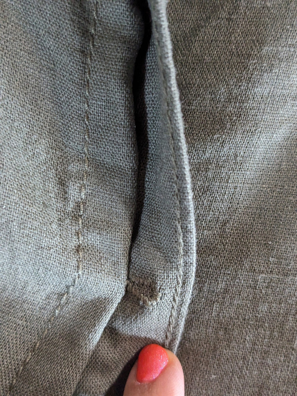 Retimans Linen Skort - M