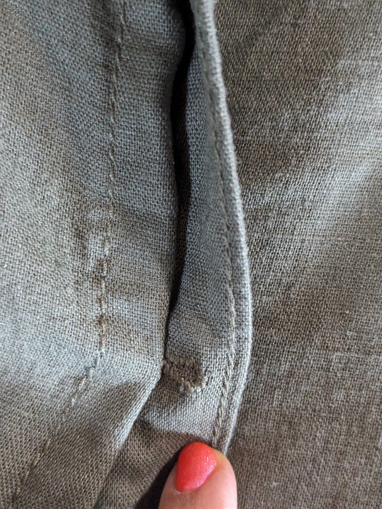 Retimans Linen Skort - M