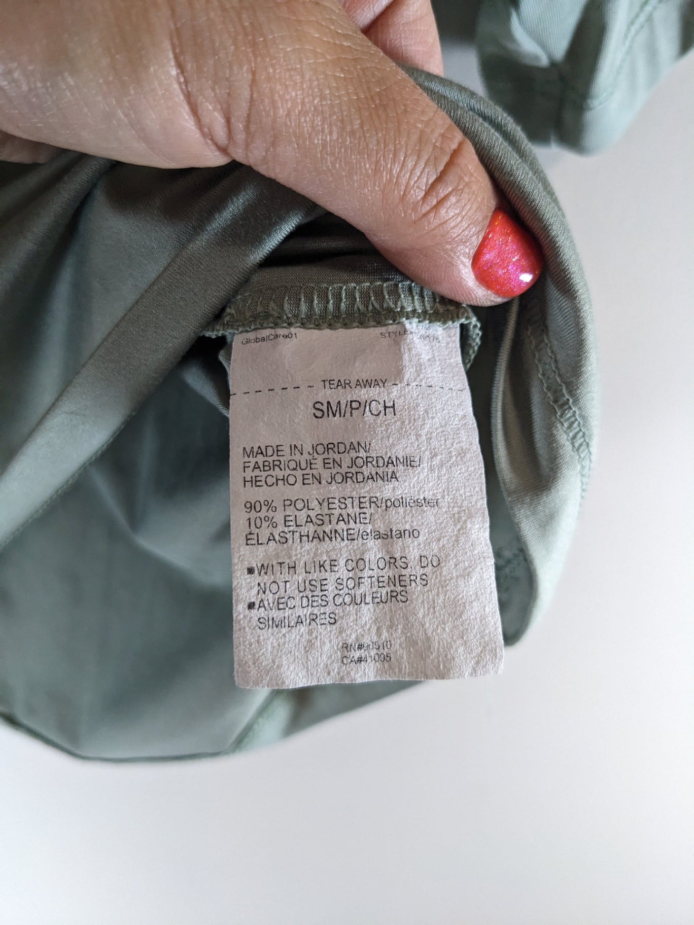 Under Armour Sage Green Crop T-Shirt - S