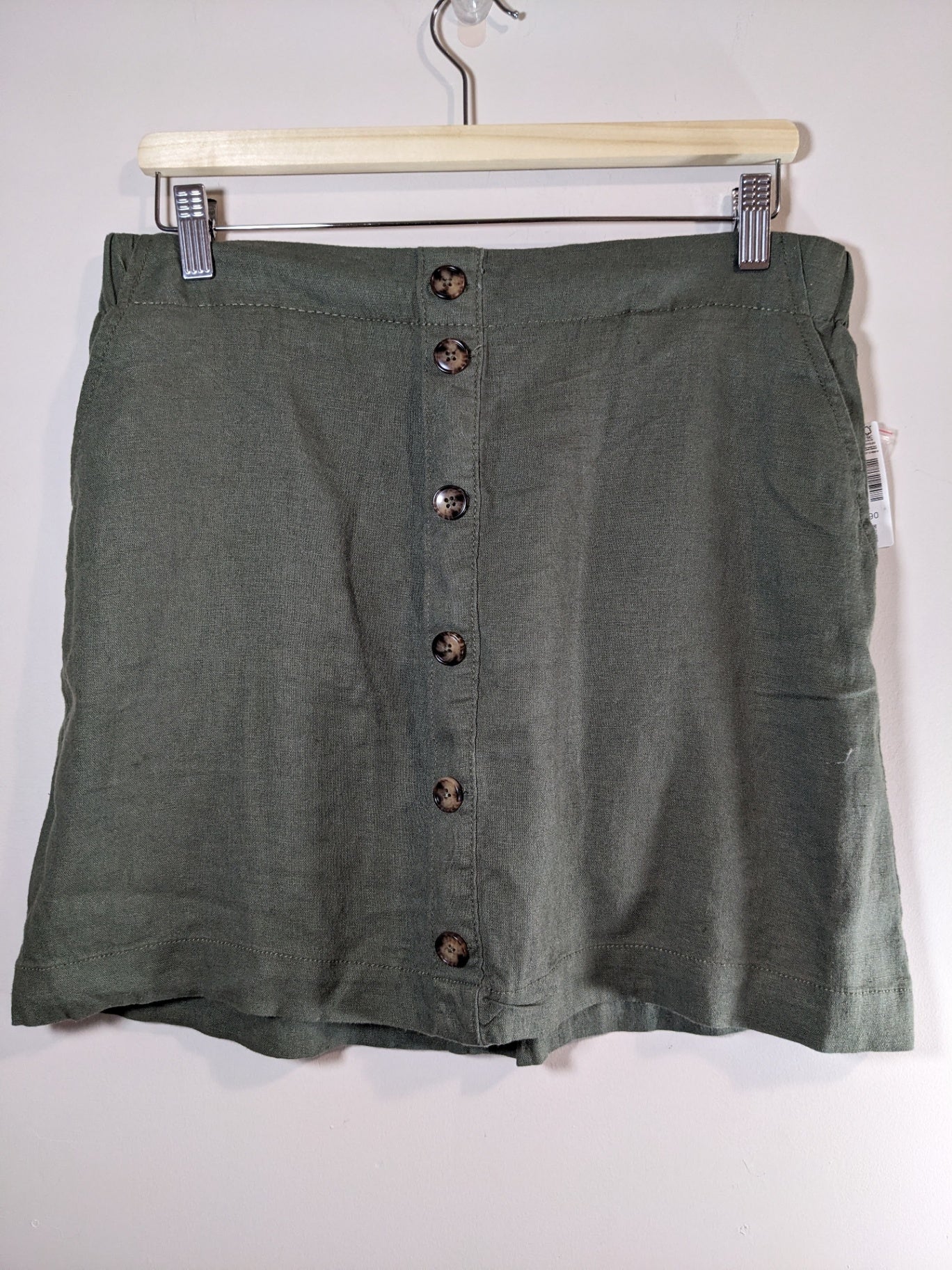 Retimans Linen Skort - M