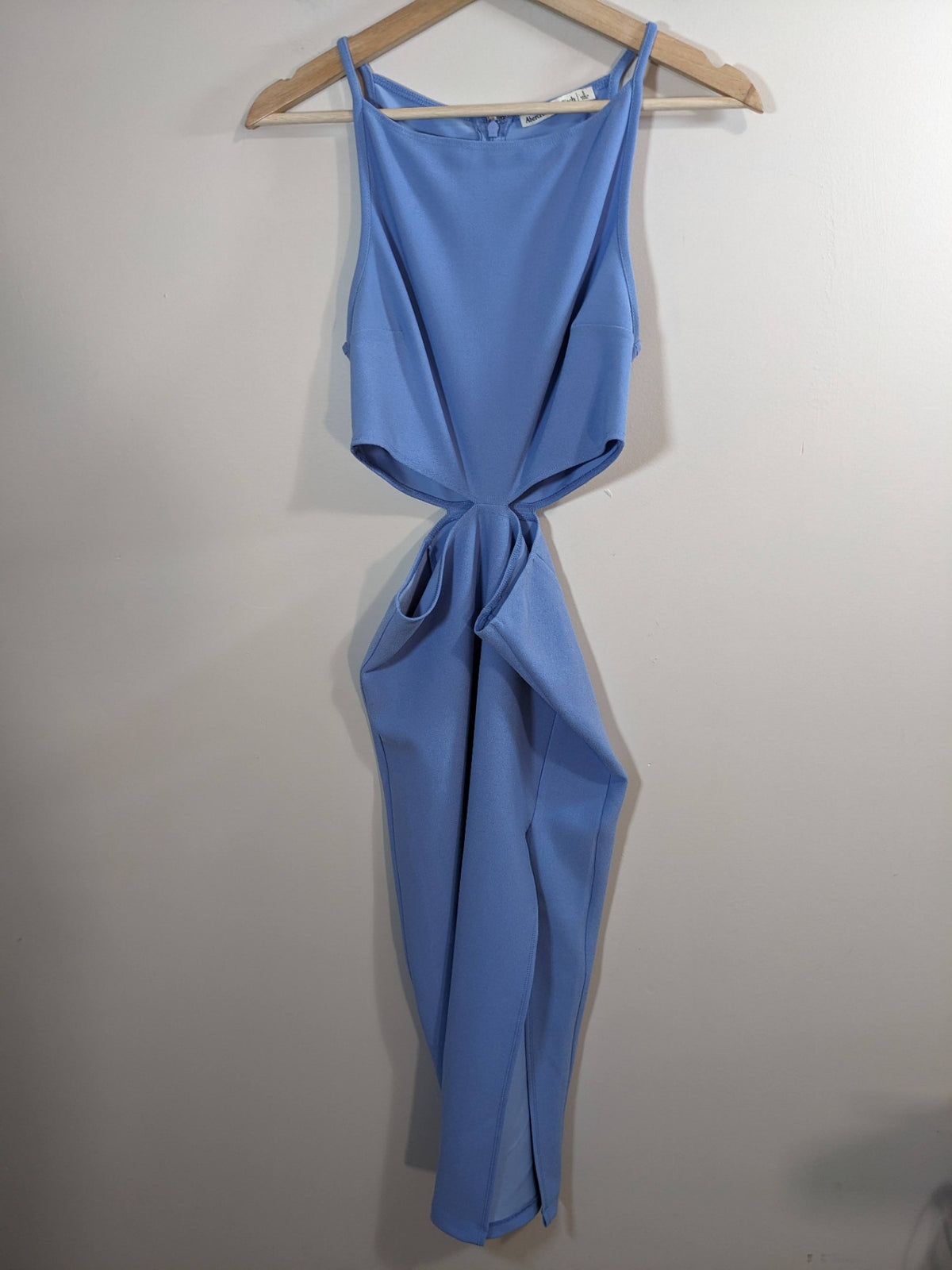 Abercrombie & Fitch Blue Cut-Out Dress - S
