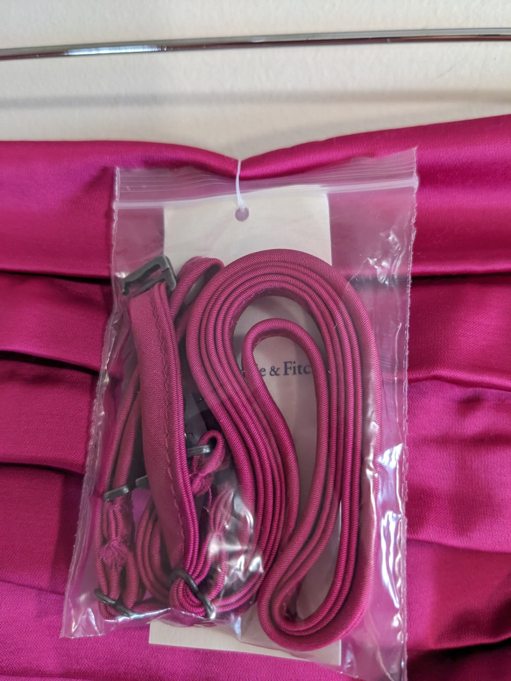 NWT Abercrombie & Fitch Pink Strapless Dress - S