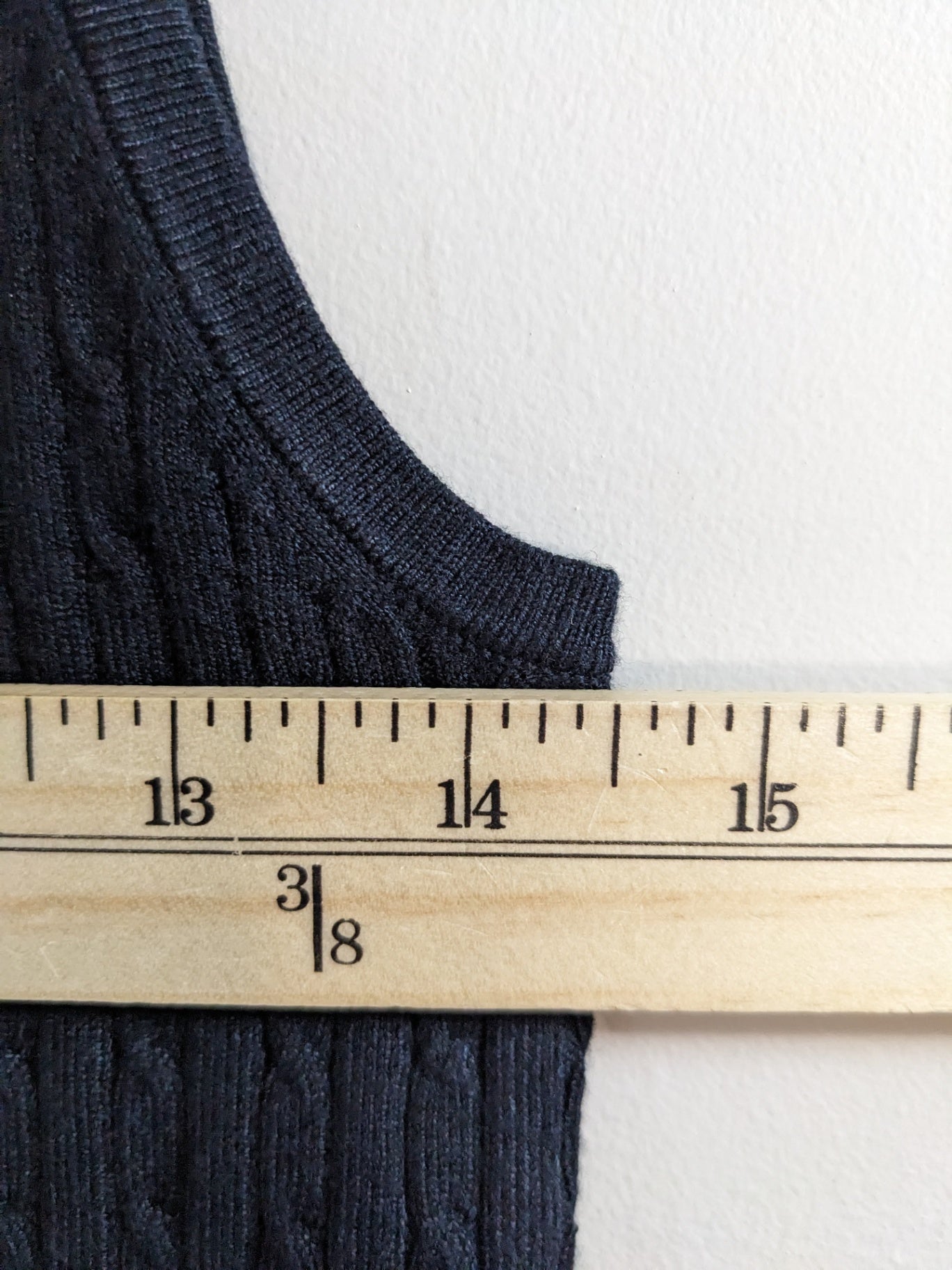 JOE FRESH Black Sweater Vest - M