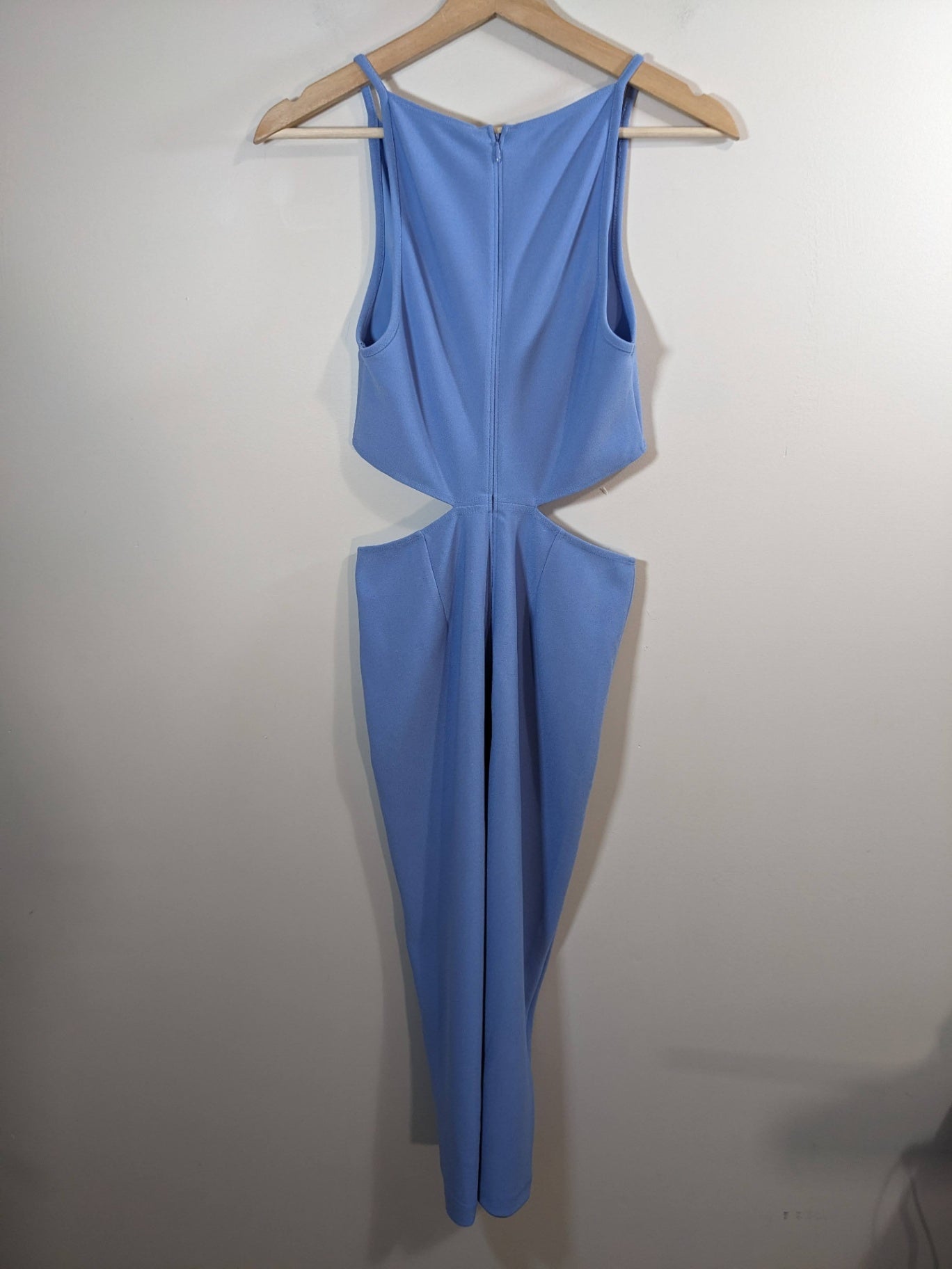 Abercrombie & Fitch Blue Cut-Out Dress - S