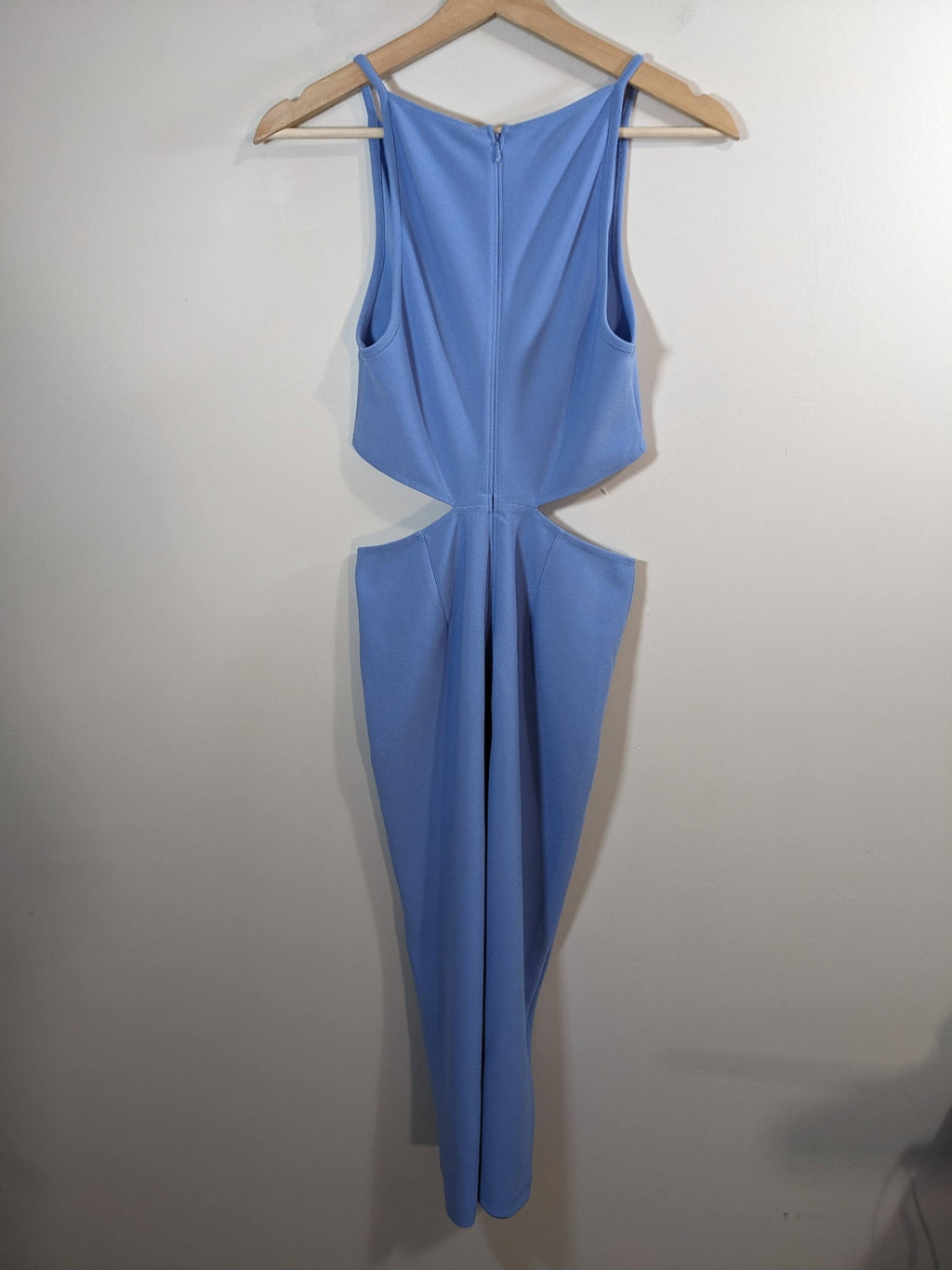 Abercrombie & Fitch Blue Cut-Out Dress - S