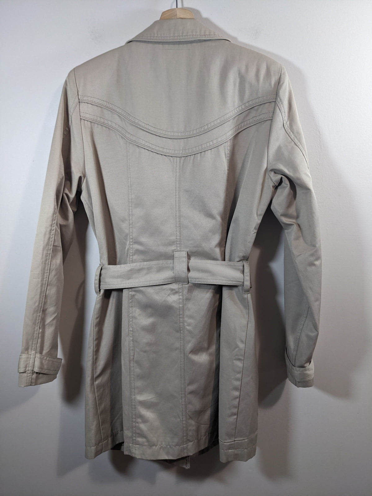 Reitmans Tan Trench Coat - sz 7