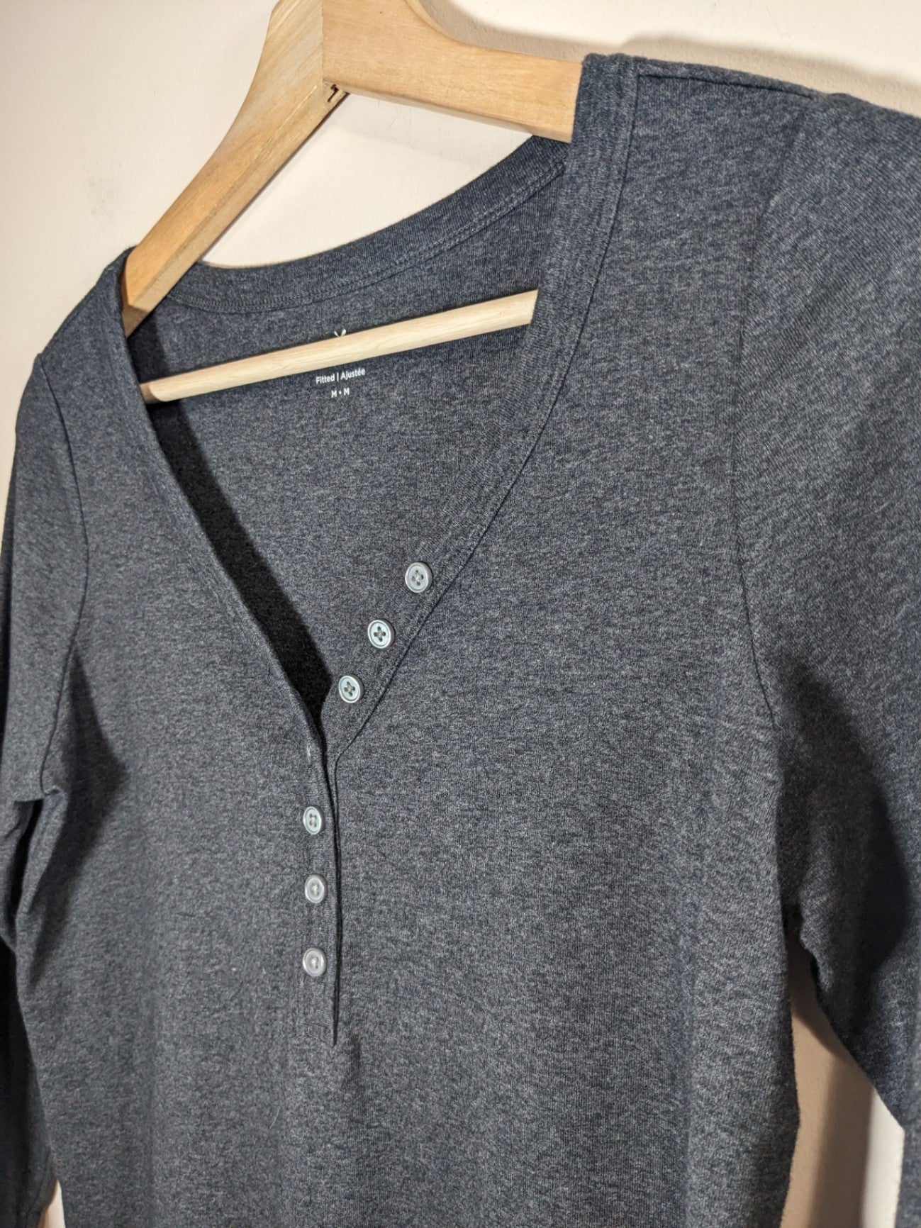 Denver Hayes Grey 3/4 Length Shirt - M