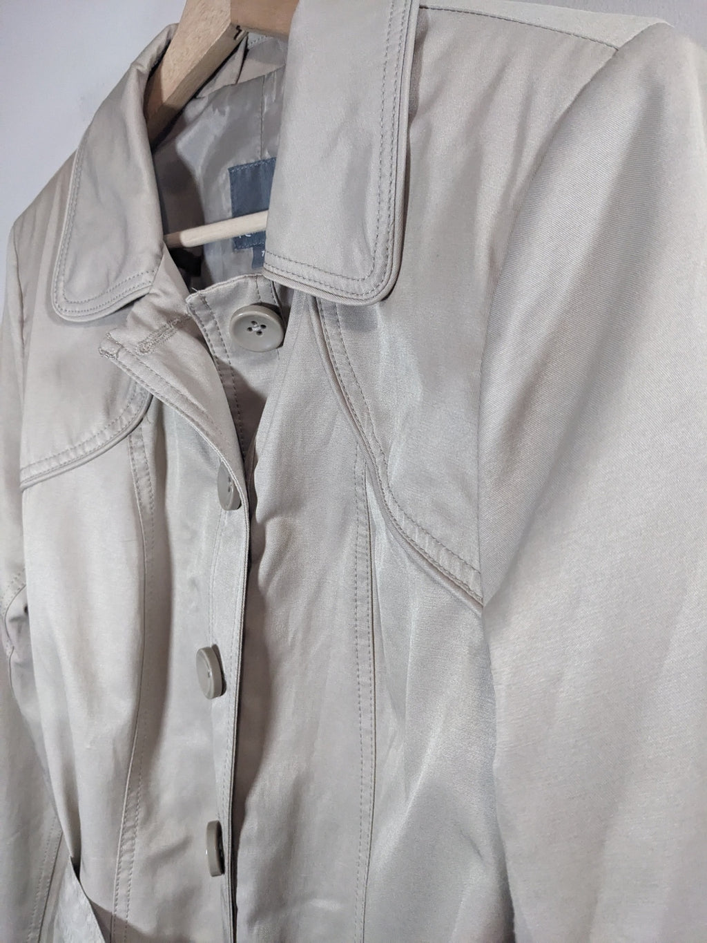 Reitmans Tan Trench Coat - sz 7