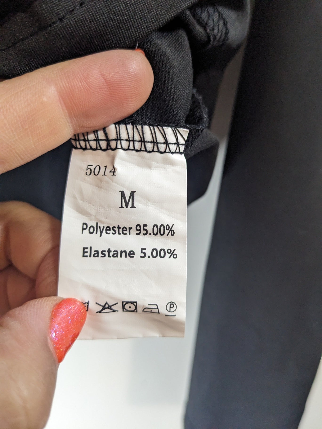 Black Long Sleeve with Collared Shirt - M