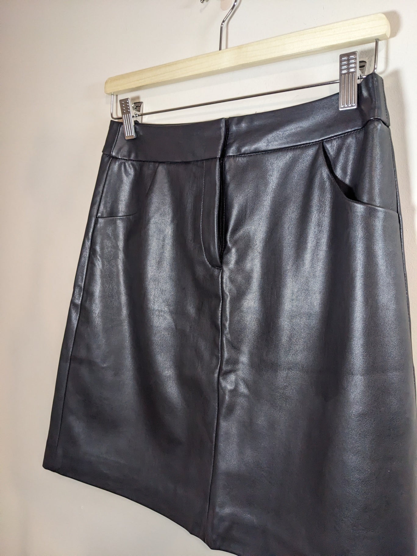 RW&CO. Pleather Skirt - 4
