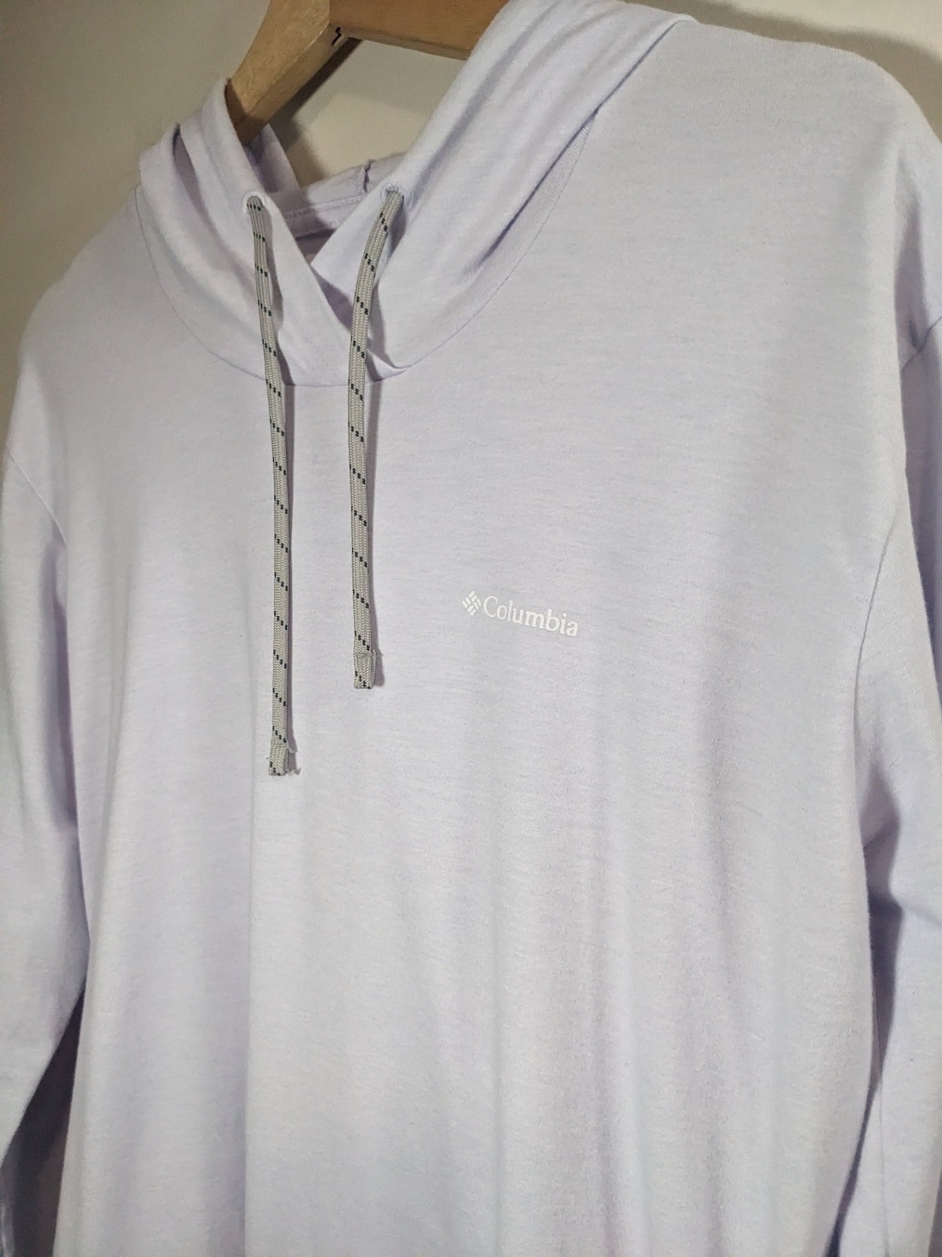 Columbia Lilac Hooded Long Sleeve - M
