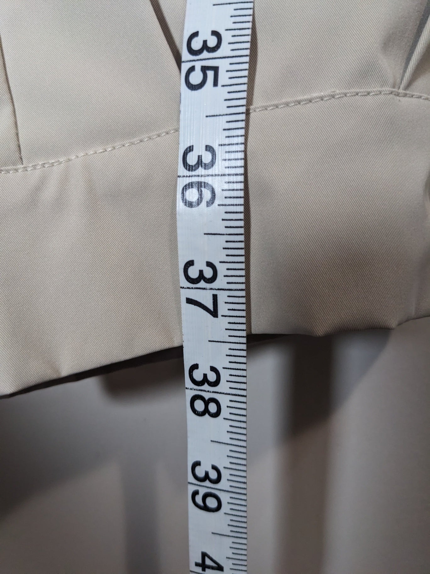 Cream Pants - appears small