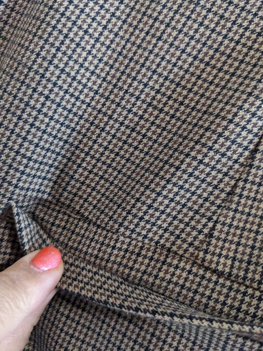 Abercrombie & Fitch Brown Plaid Sloane Pants - sz 27