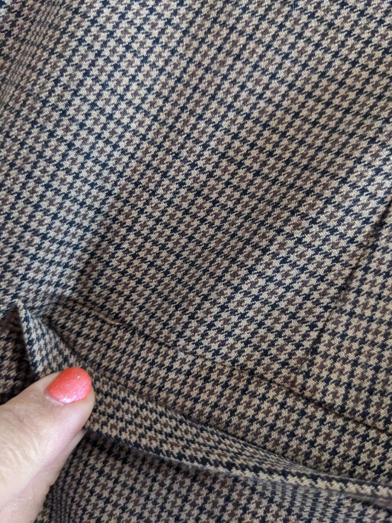 Abercrombie & Fitch Brown Plaid Sloane Pants - sz 27