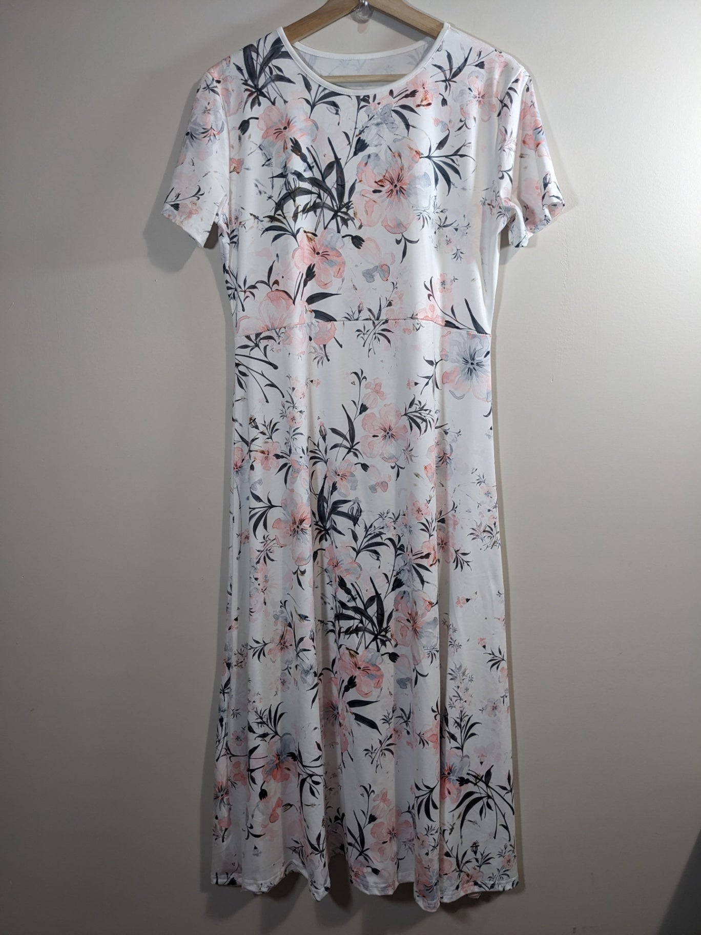 Floral Maxi Dress - appears large