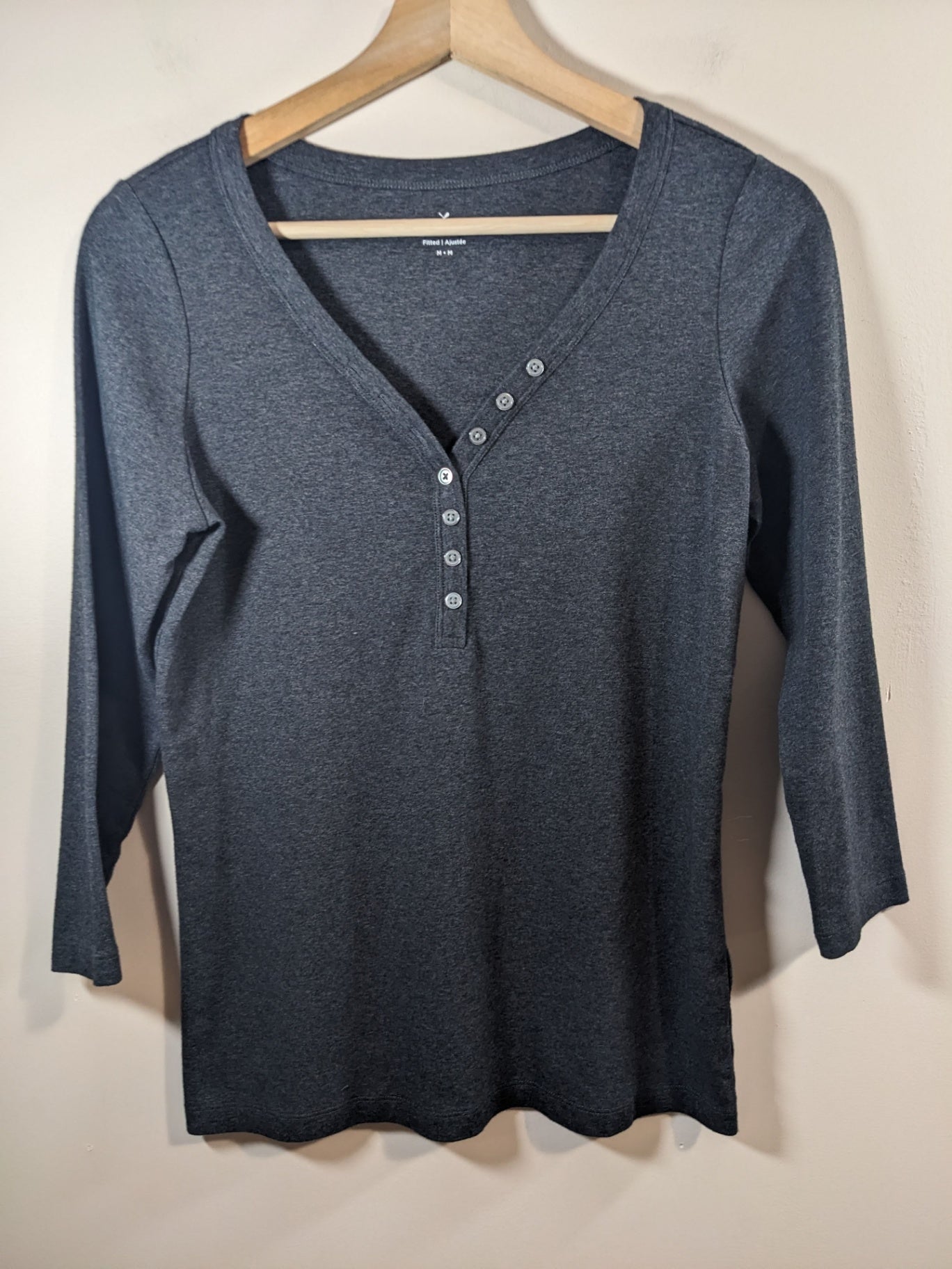 Denver Hayes Grey 3/4 Length Shirt - M