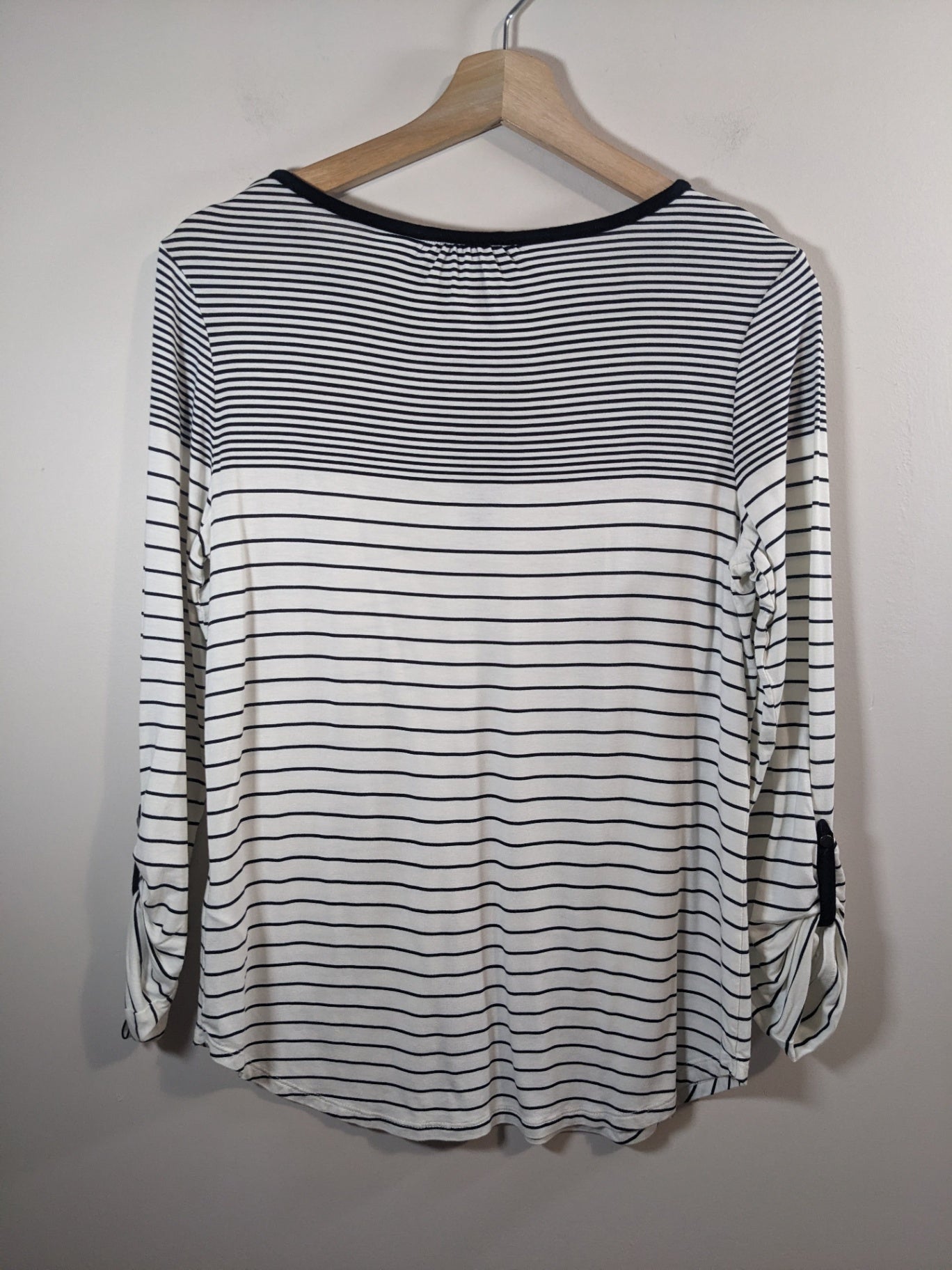Reitmans Striped Long Sleeve - S