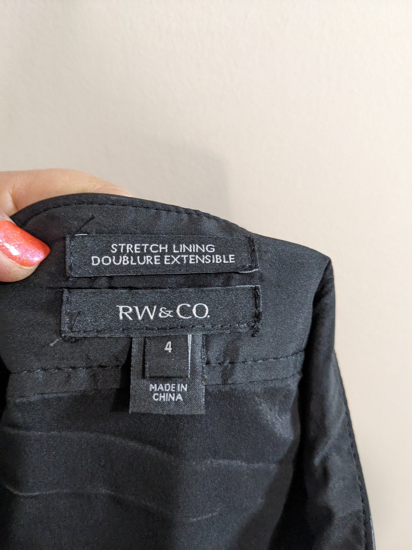 RW&CO. Pleather Skirt - 4