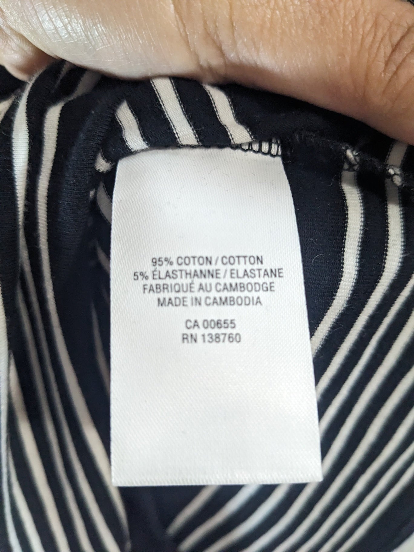 Reitmans Striped Dress - S